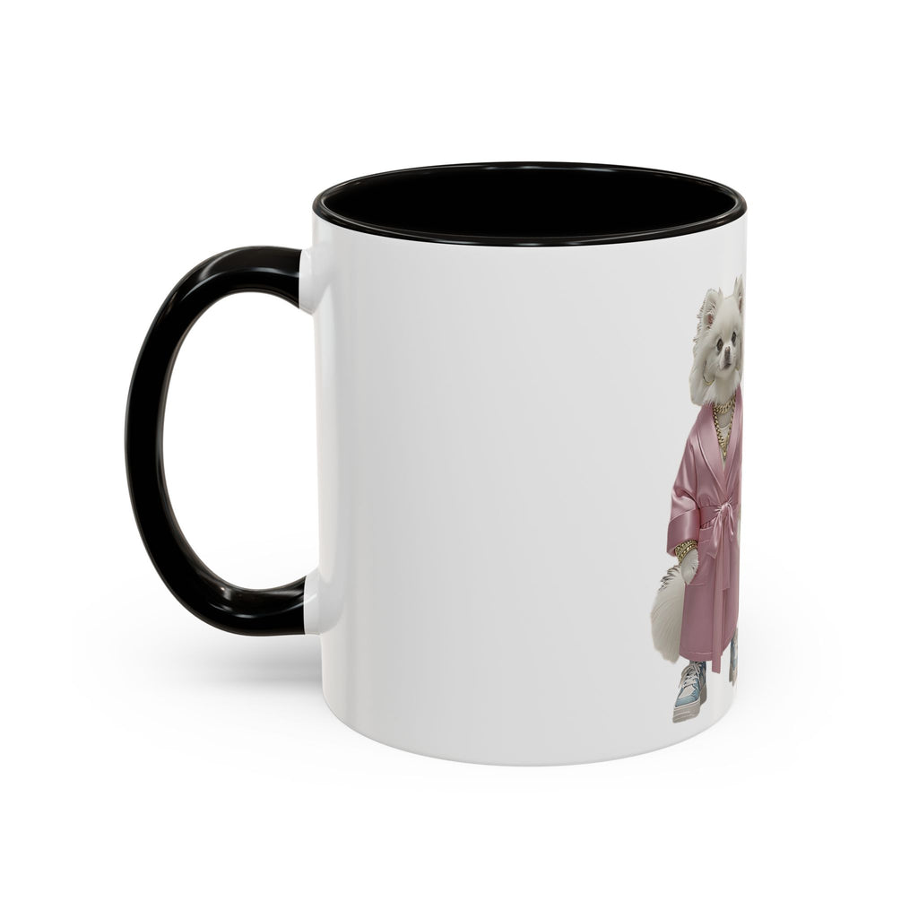 Fashionable Dogs Ceramic Mug — Stylish Designer-Dressed Dogs (11oz & 15oz)