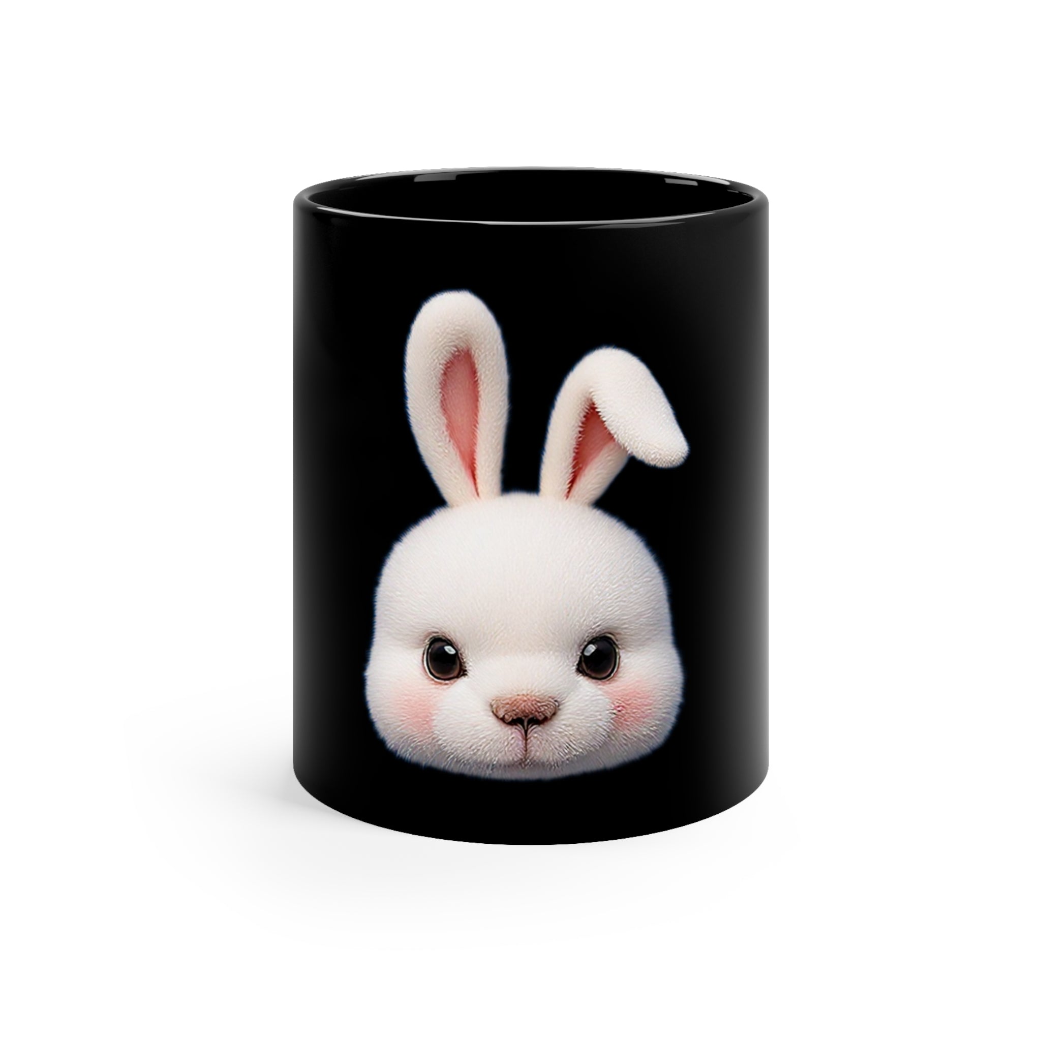 Black Bunny Mug – Cute Minimal Design, Surprisingly Premium Quality