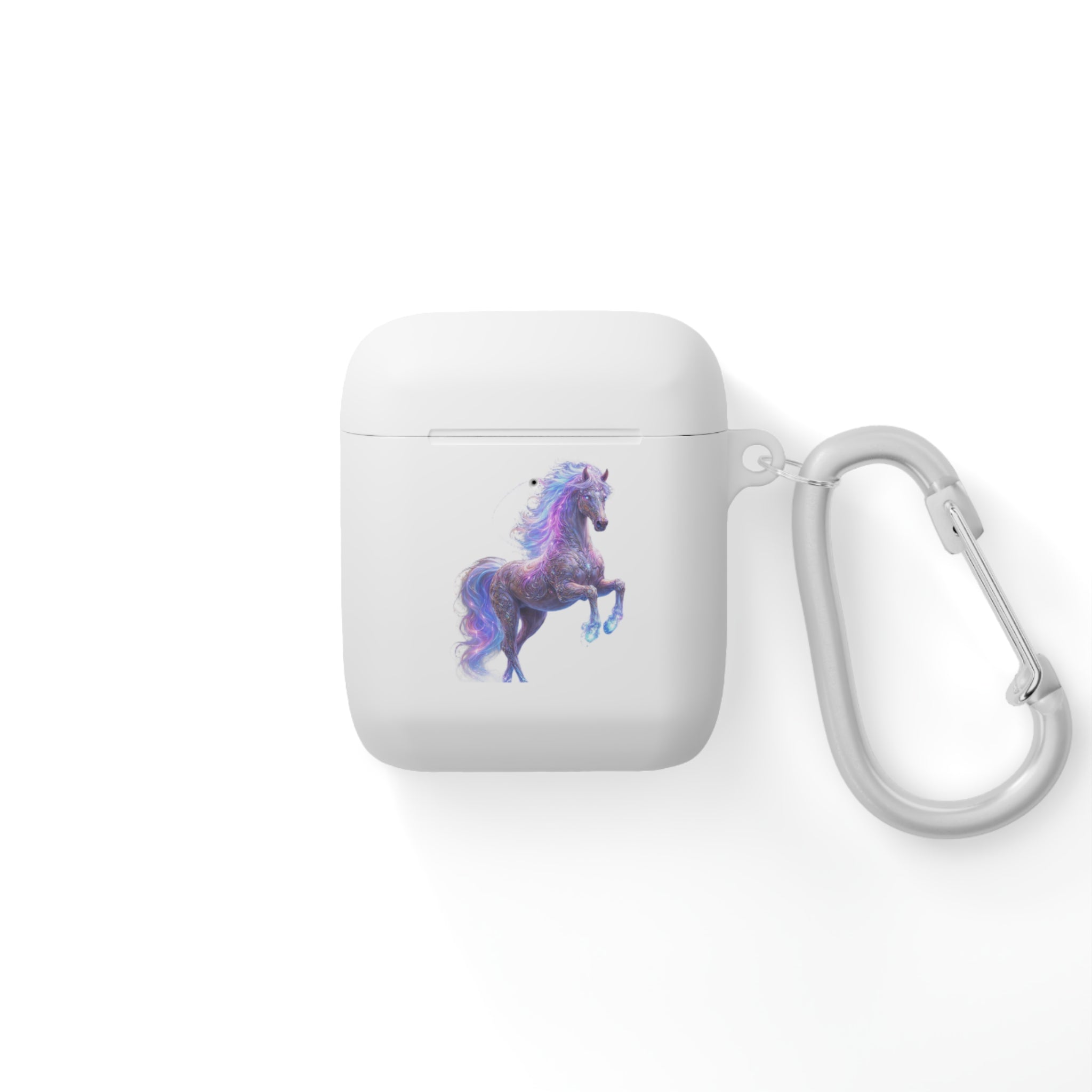 Unicorn AirPods Case — Purple Watercolor Horse AirPods & AirPods Pro Cover