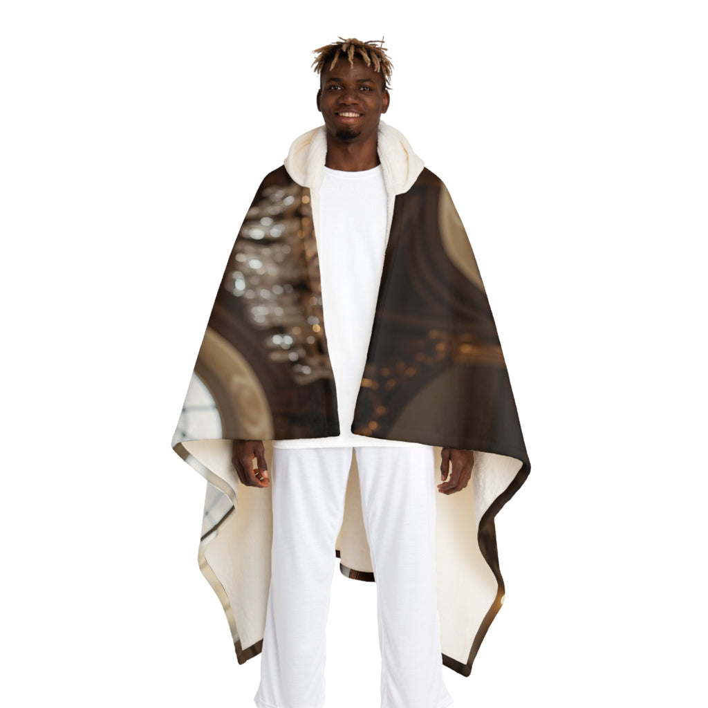 Luxury Hooded Blanket – Wearable Plush Throw for Home & Lounge.