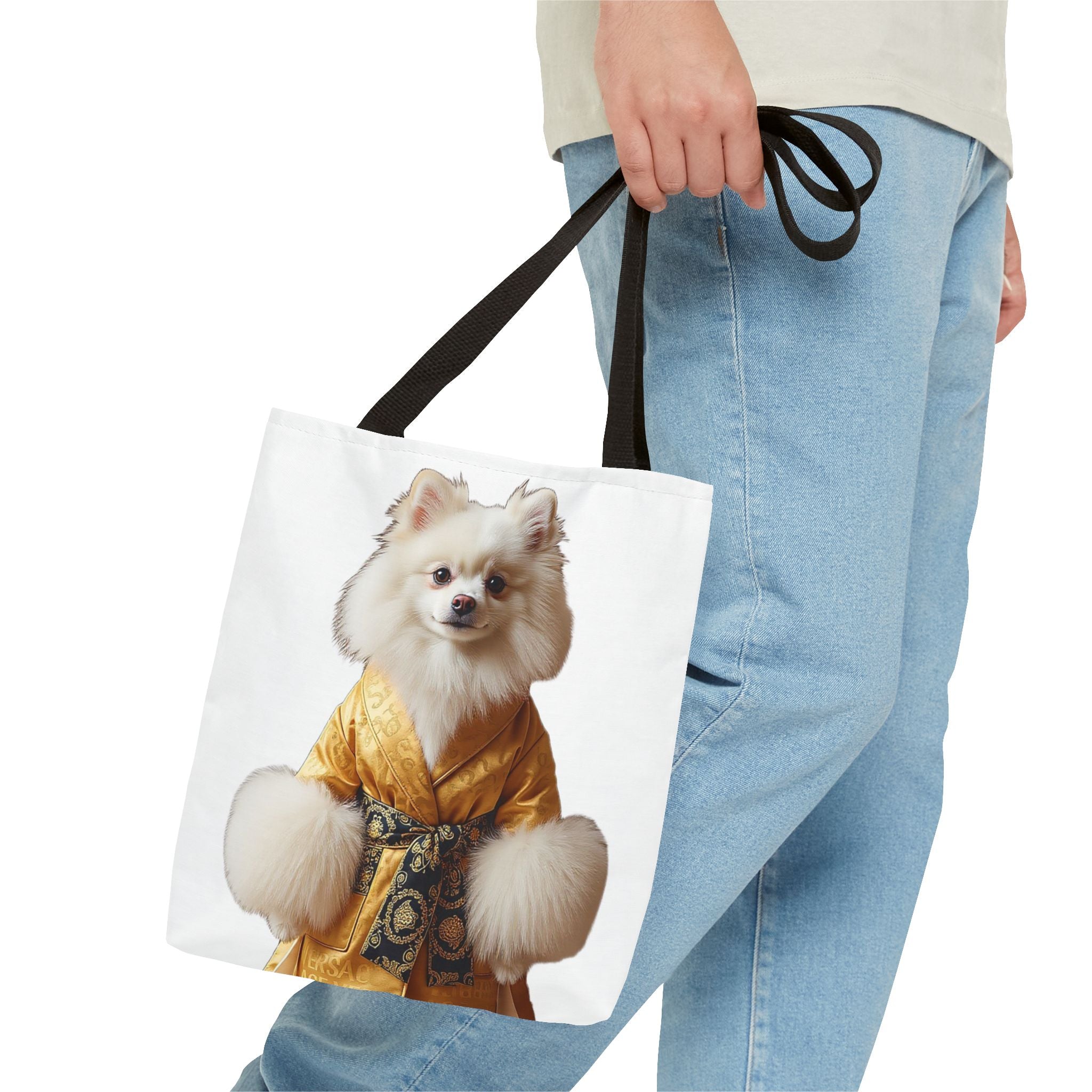 Luxury Mood-Lift Tote Bag — Elegant, Fun All-Over Print Everyday Tote