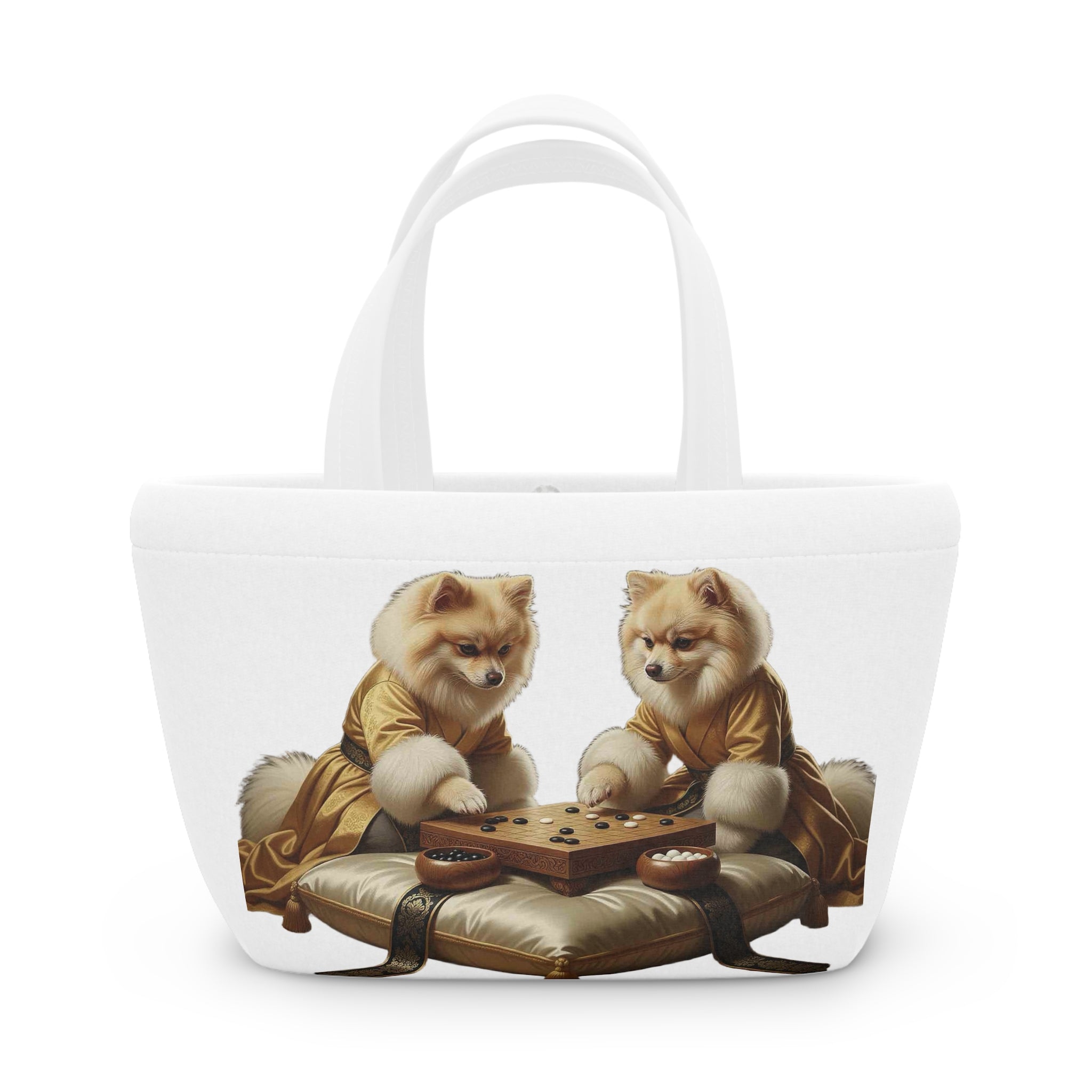 Dogs Playing Go – Weekender Tote Bag