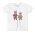 Royal Pup Duo Youth T-Shirt | Luxury Dog Illustration Tee