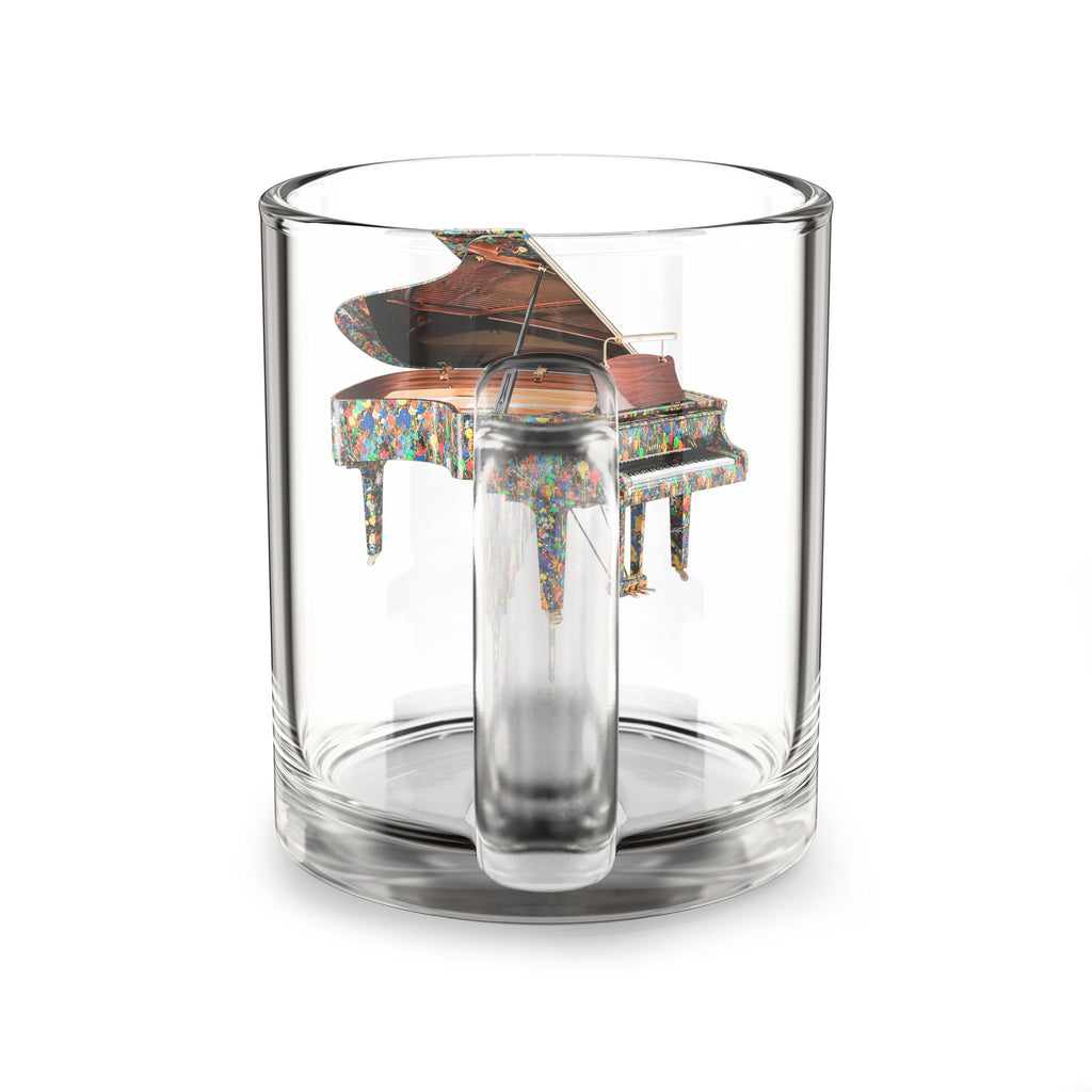 Floating Piano Glass Mug – Art Object Cup