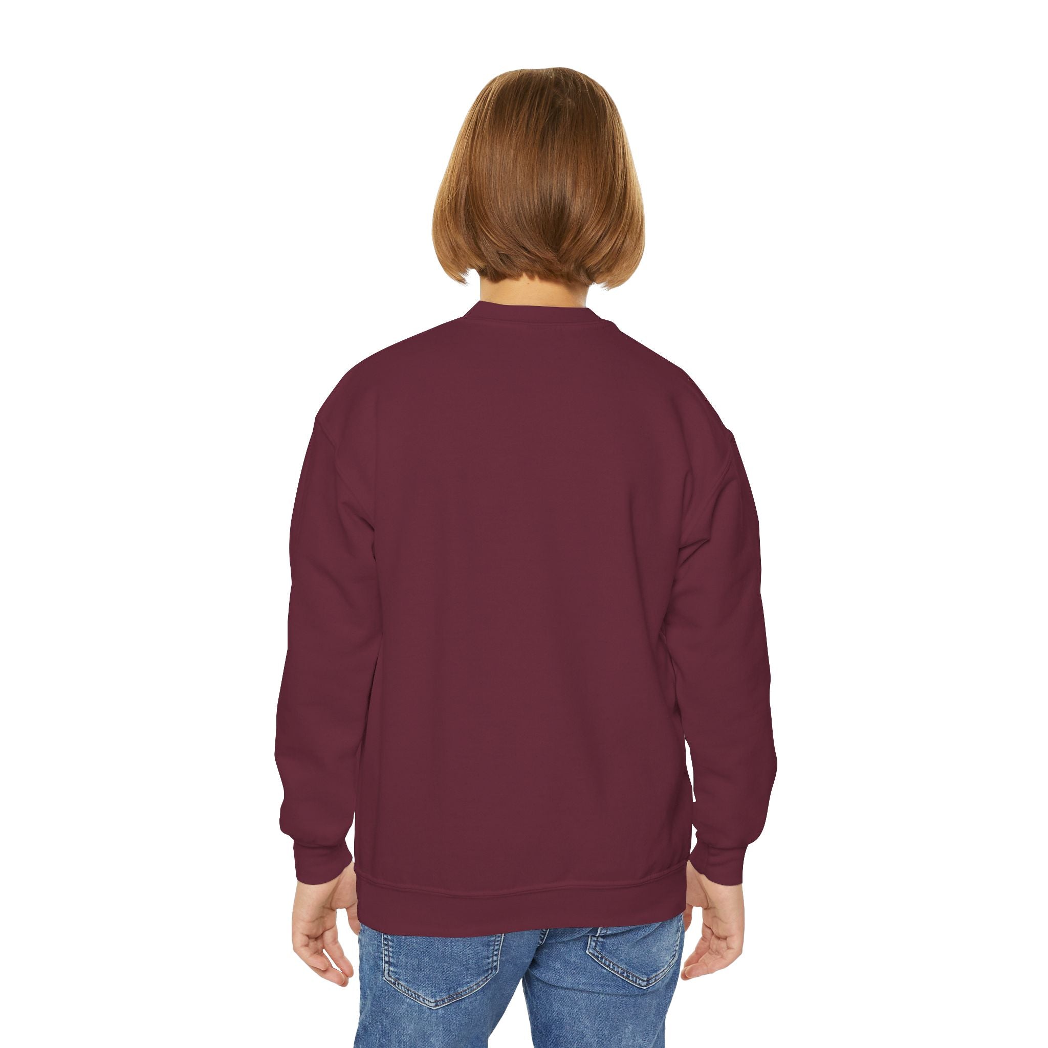 So Cute They Choose It First — Kids Sweatshirt with Twin Dog Illustration