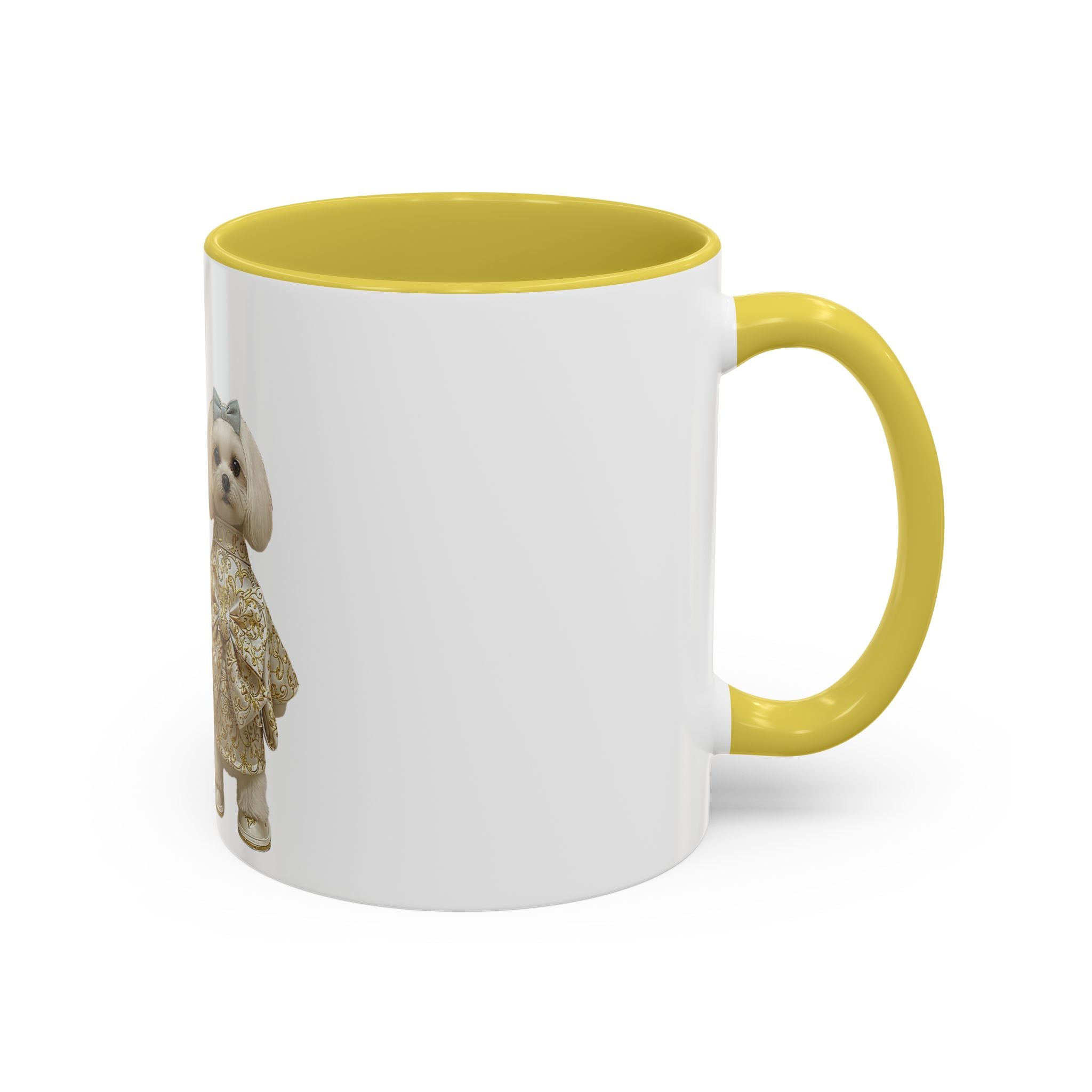Fashionable Dogs Ceramic Mug — Stylish Designer-Dressed Dogs (11oz & 15oz)