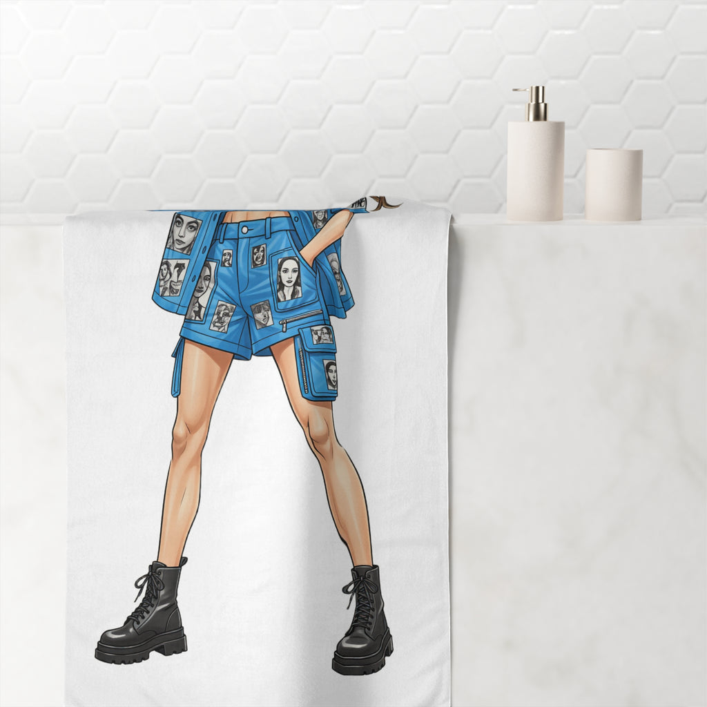 A Beach Towel That Changes the Mood, Not the Place