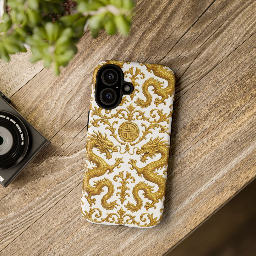 Golden Dragon Phone Case – Symbol of Power, Protection & Luck