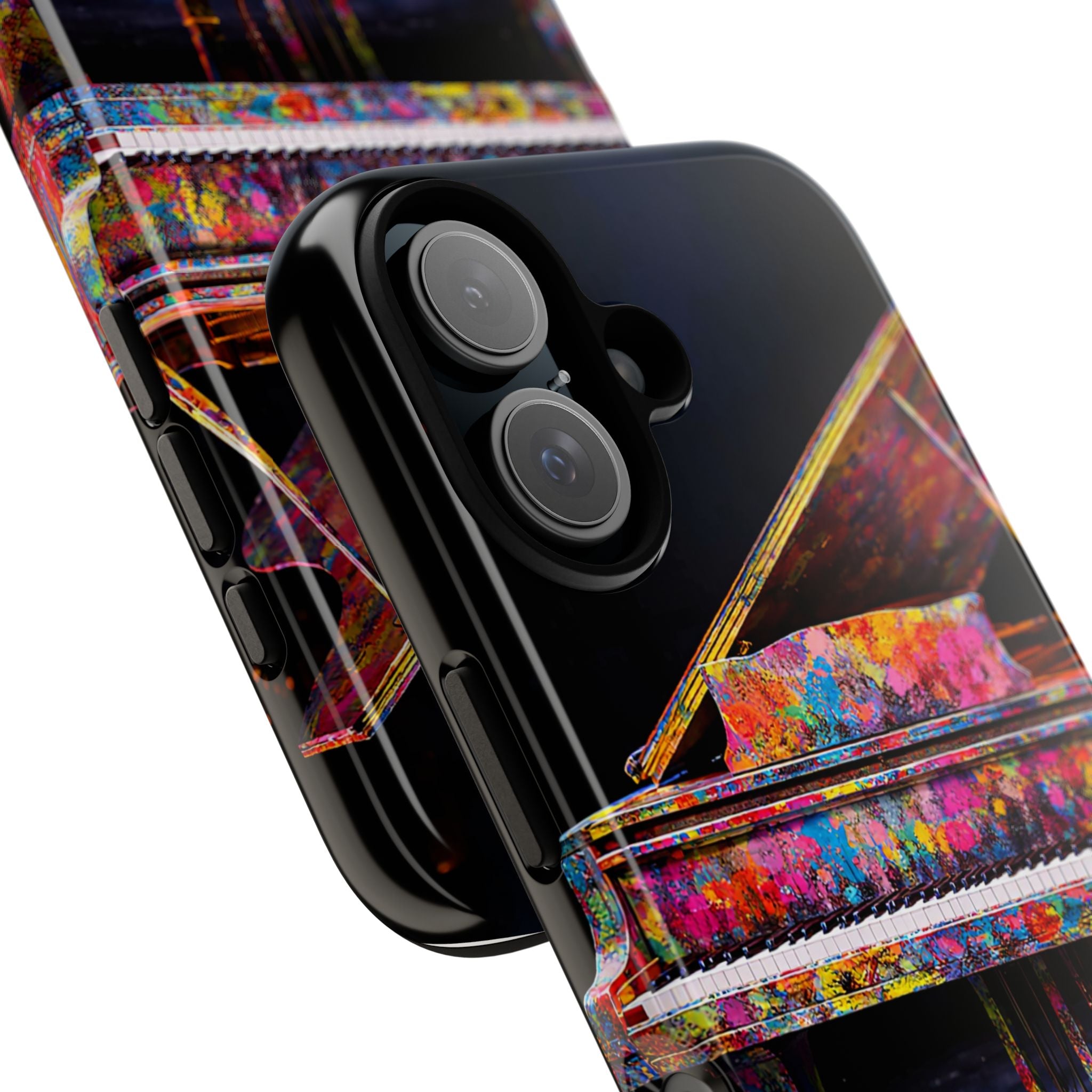 Colorful Grand Piano Phone Case | Artistic Luxury Piano Design
