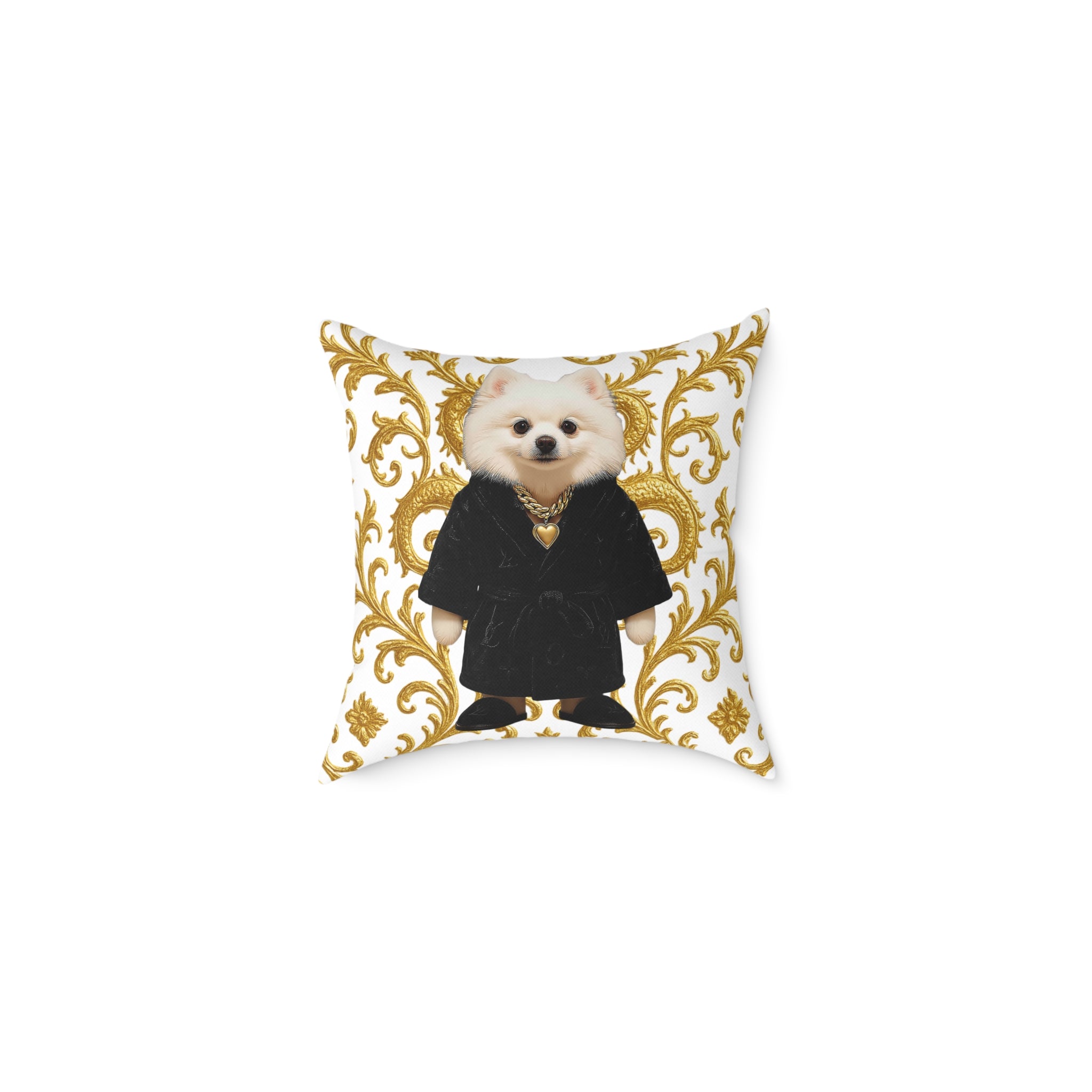 Palace Room Decorative Pillow — "Not Just a Cushion" Square Poly Canvas Pillow