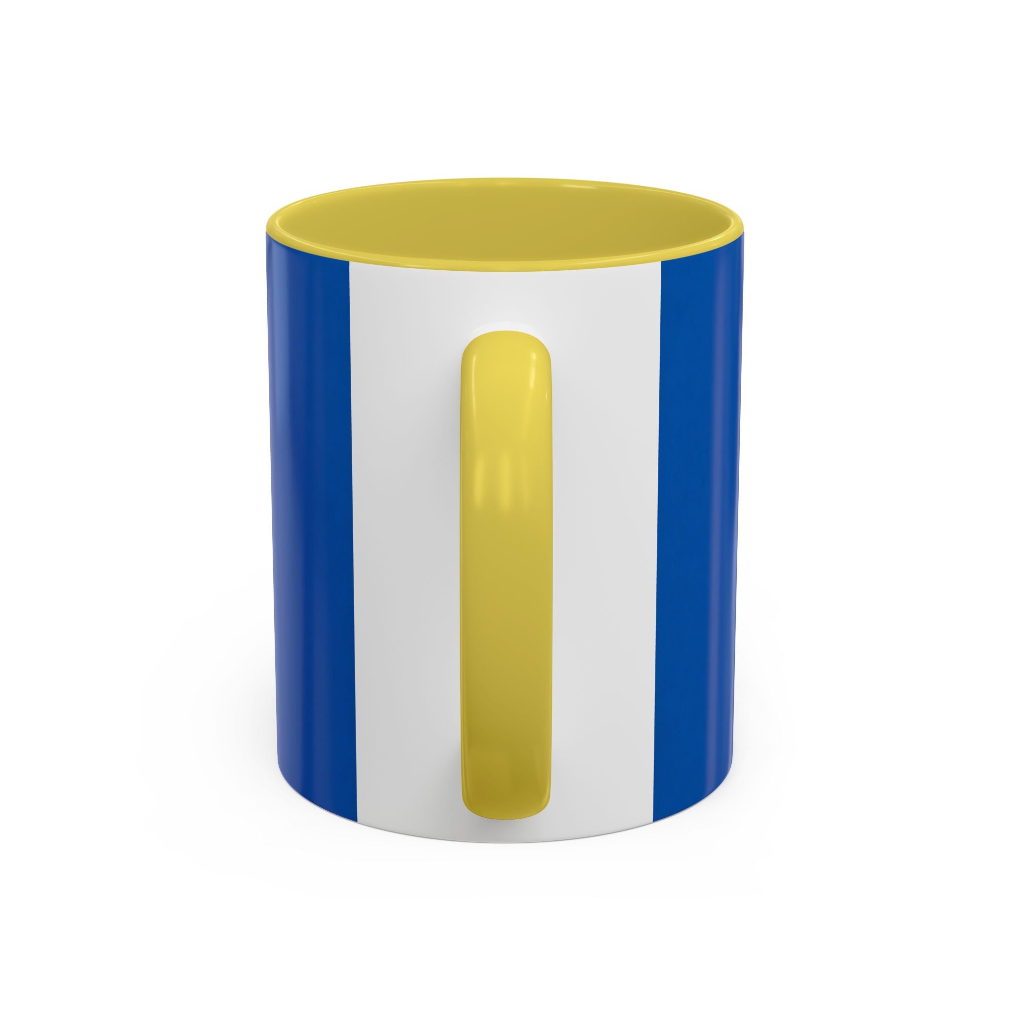 Blue Bunny Accent Mug – Cute Minimal Animal Art Cup