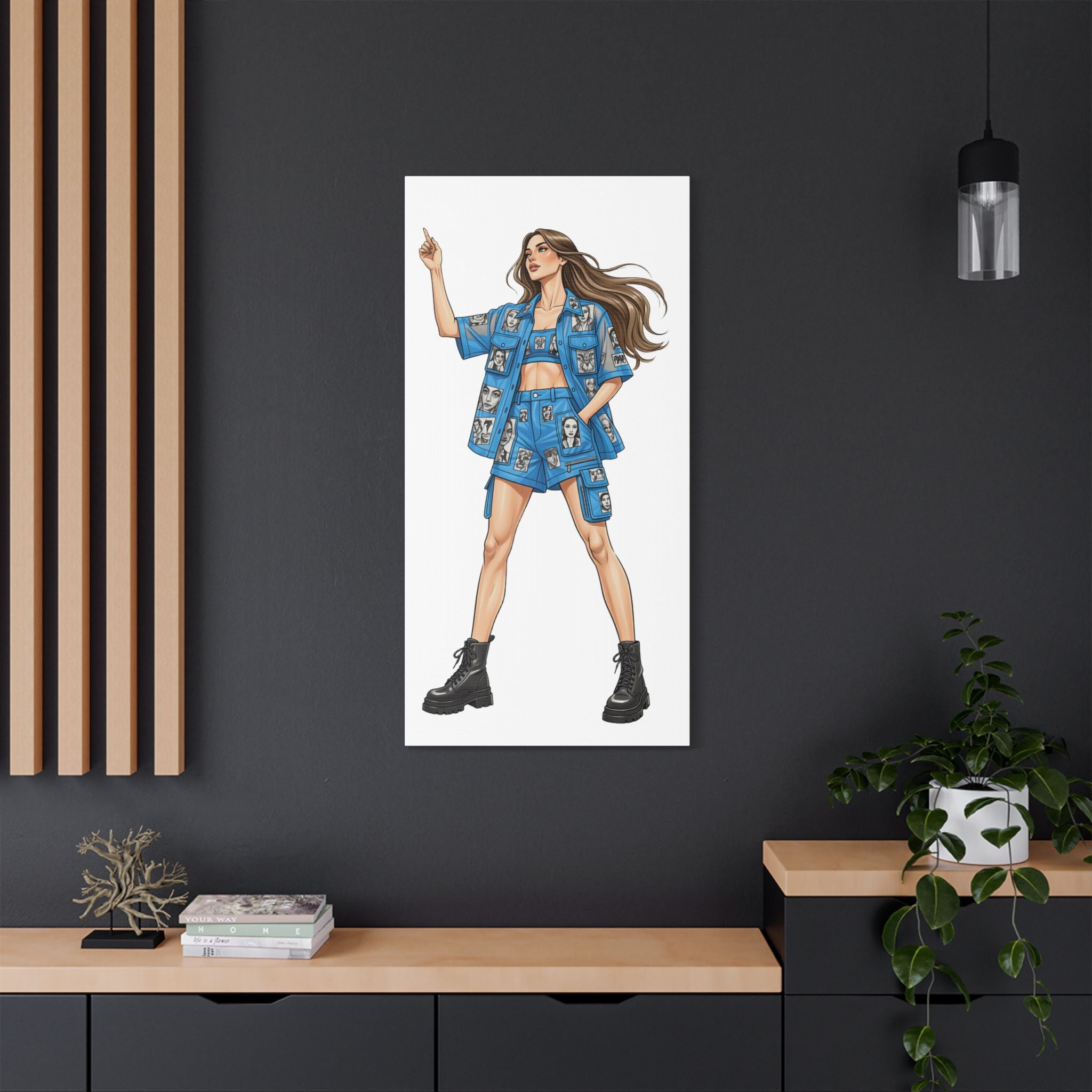 A Canvas That Lets the Wall Breathe