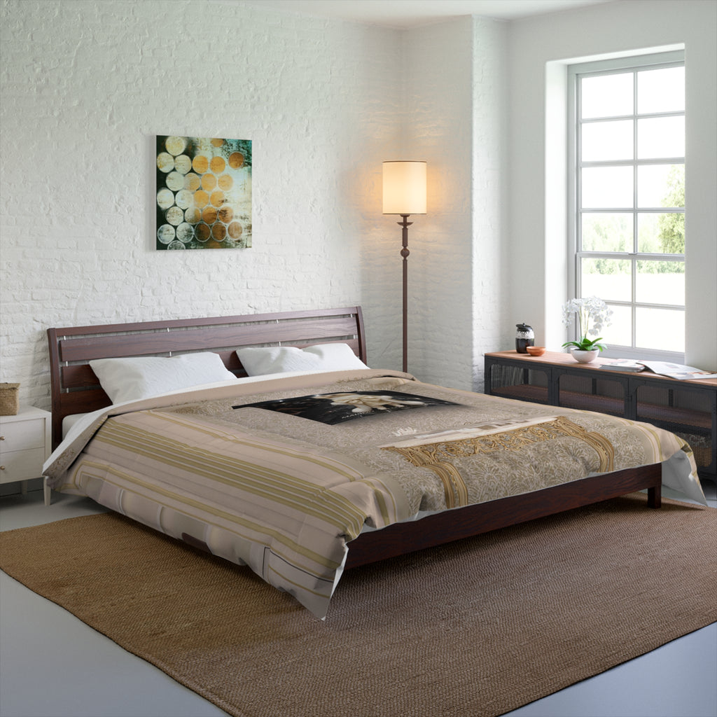Luxury Bedding Blanket for Modern Bedroom Interior