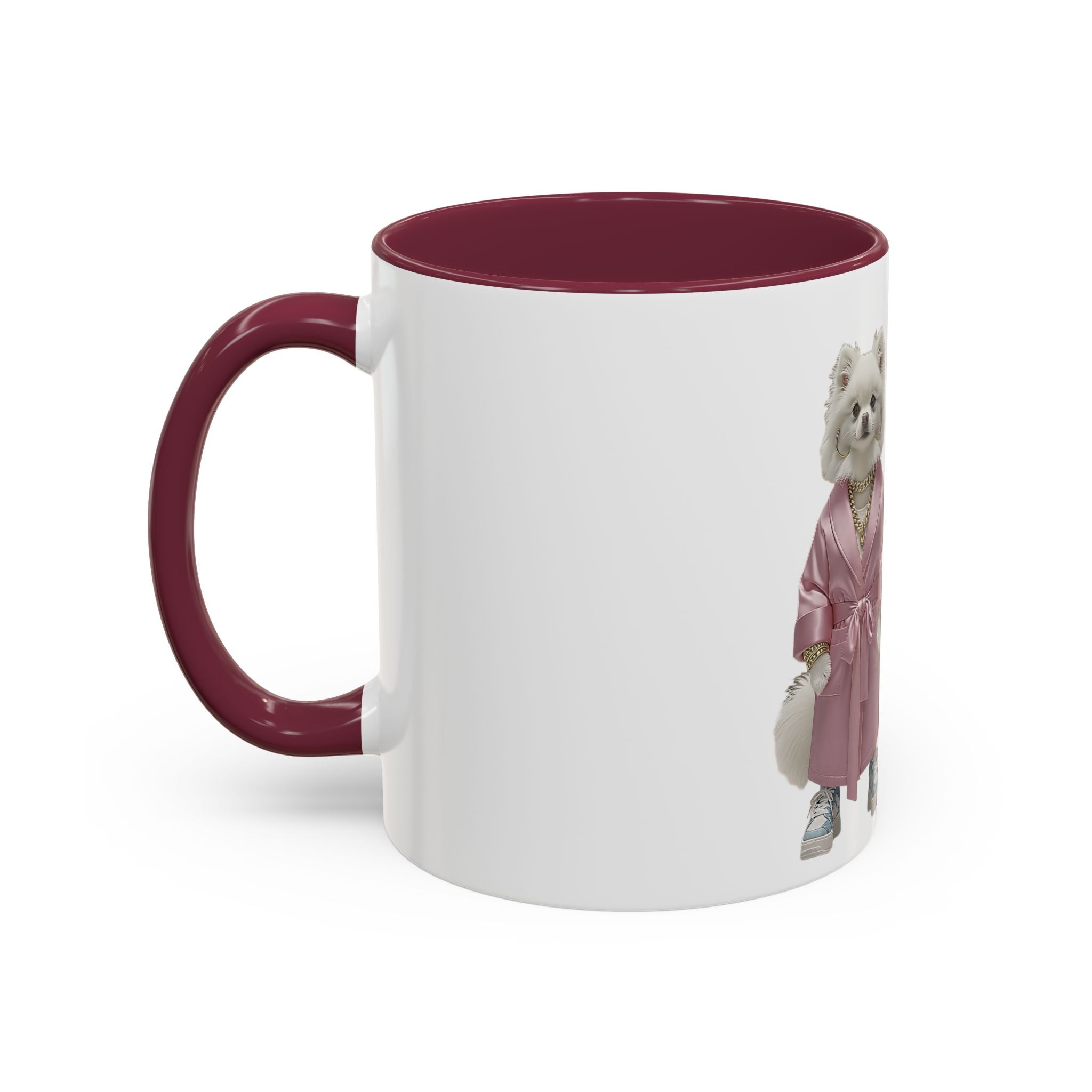 Fashionable Dogs Ceramic Mug — Stylish Designer-Dressed Dogs (11oz & 15oz)