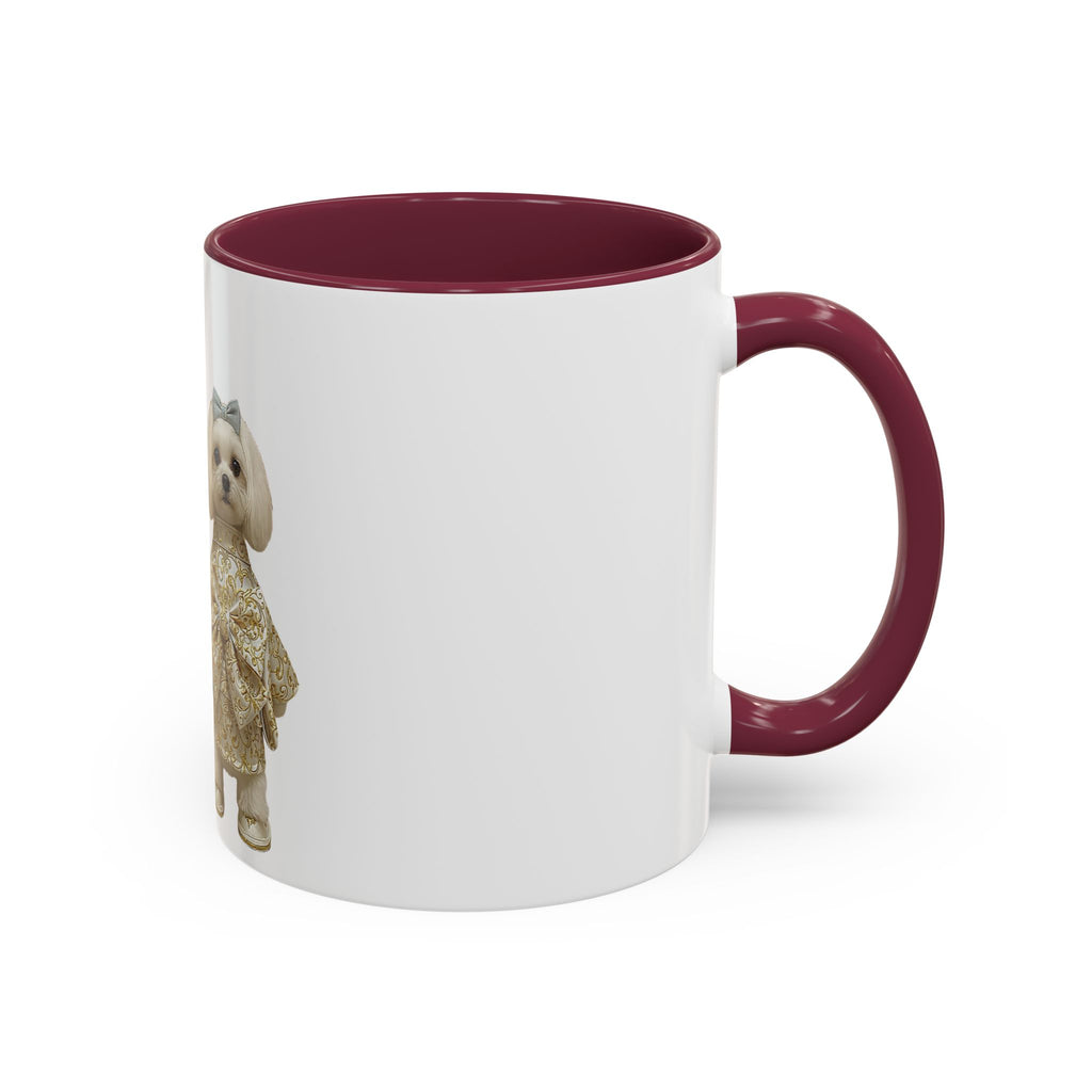 Fashionable Dogs Ceramic Mug — Stylish Designer-Dressed Dogs (11oz & 15oz)
