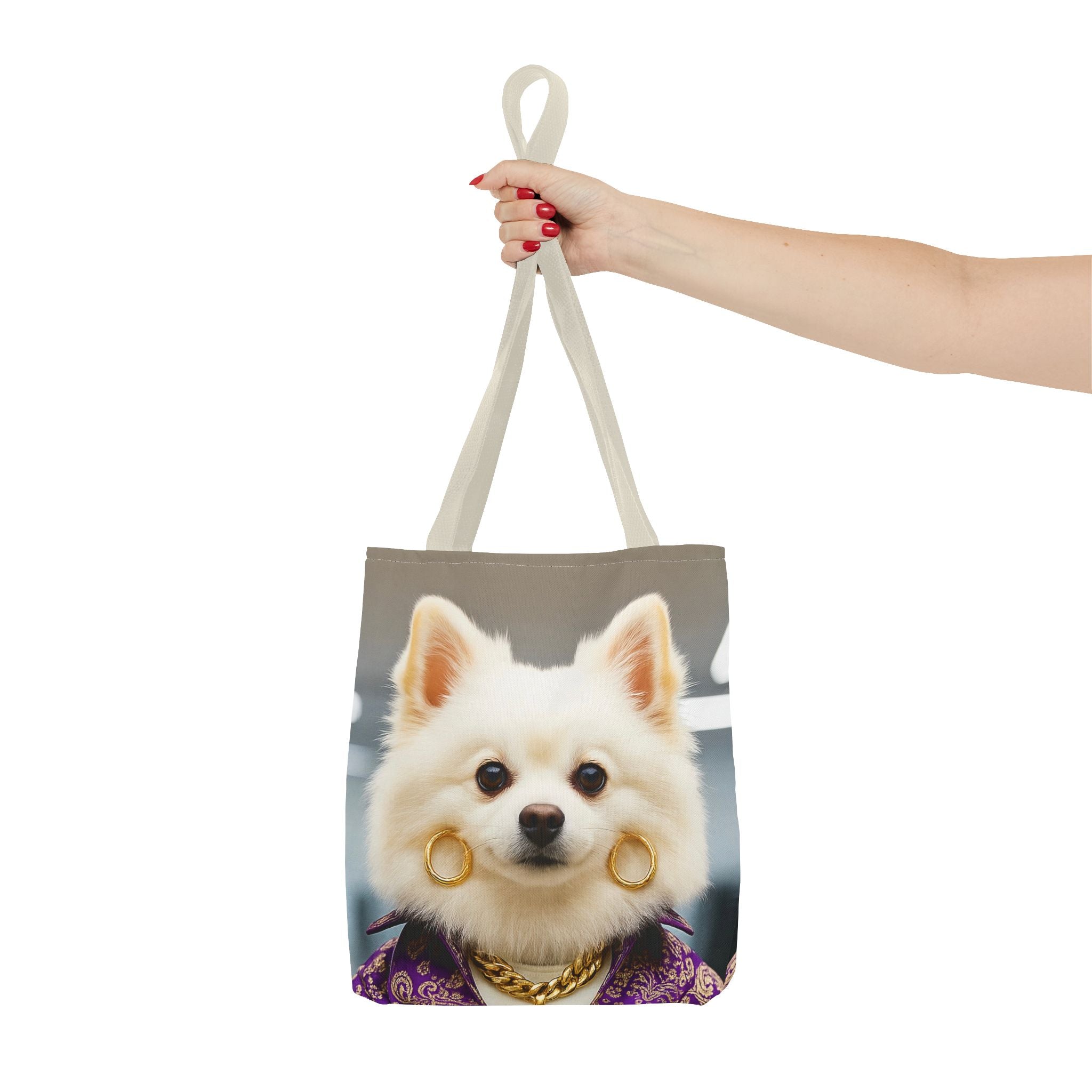 Luxury Royal Dog Tote Bag – Quiet Joy Style