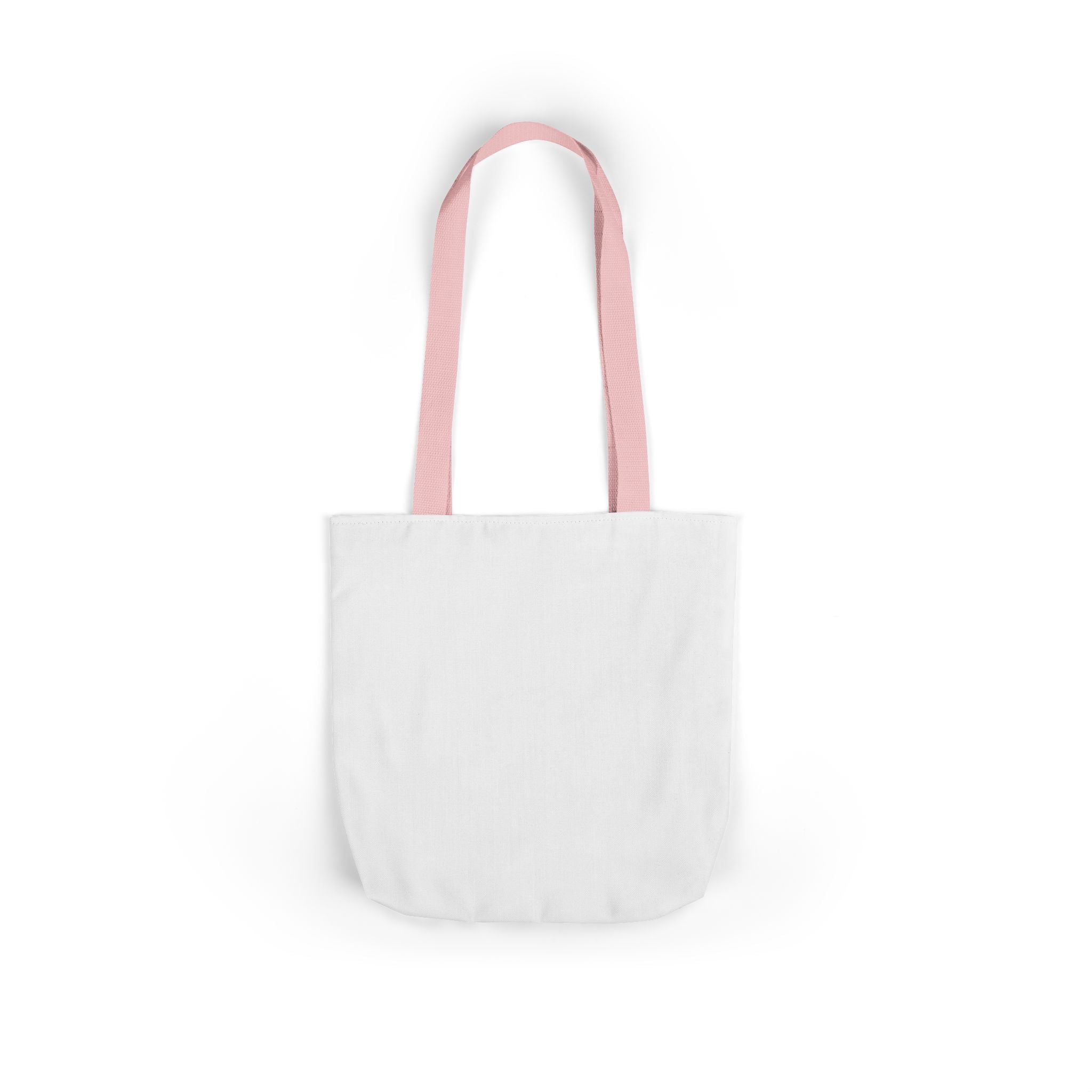 Biker Bunny Canvas Tote — Motorcycle Rabbit Graphic Tote Bag