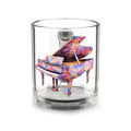 Floating Piano Glass Cup – Colorful Art Edition