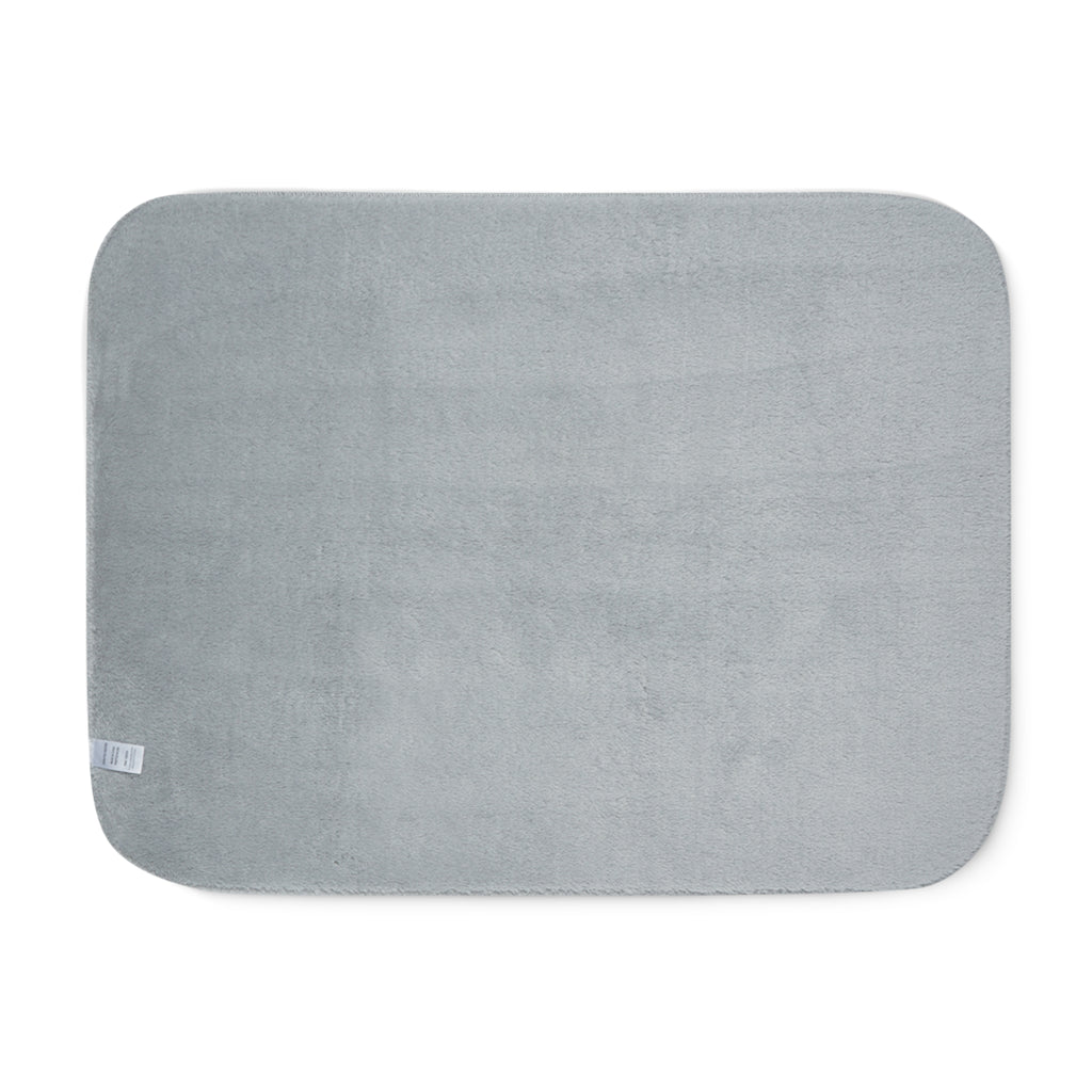 Cute Side Bunny Throw Blanket – Minimal Rabbit Illustration