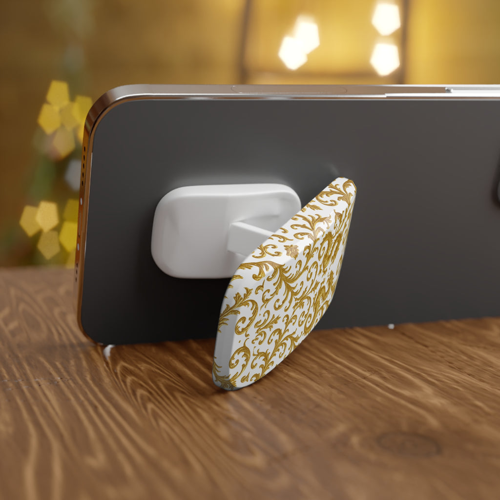 Gold Baroque Dragon Phone Grip | Luxury Decorative Phone Stand
