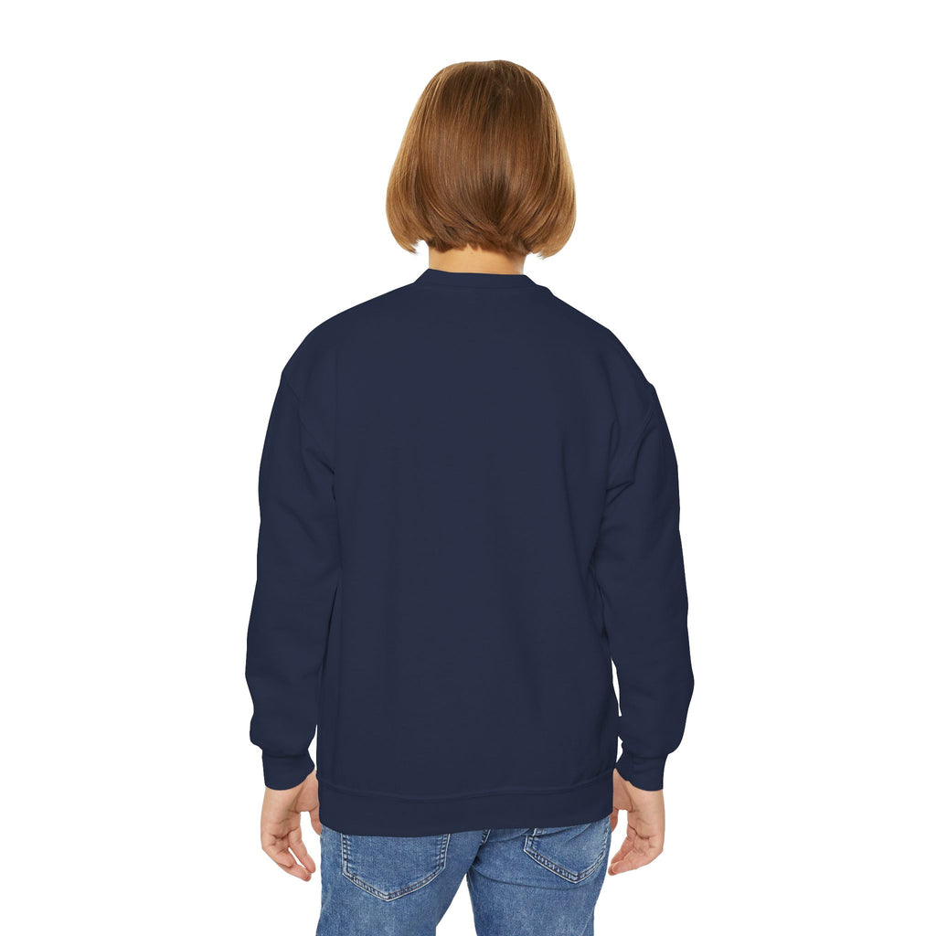 So Cute They Choose It First — Kids Sweatshirt with Twin Dog Illustration