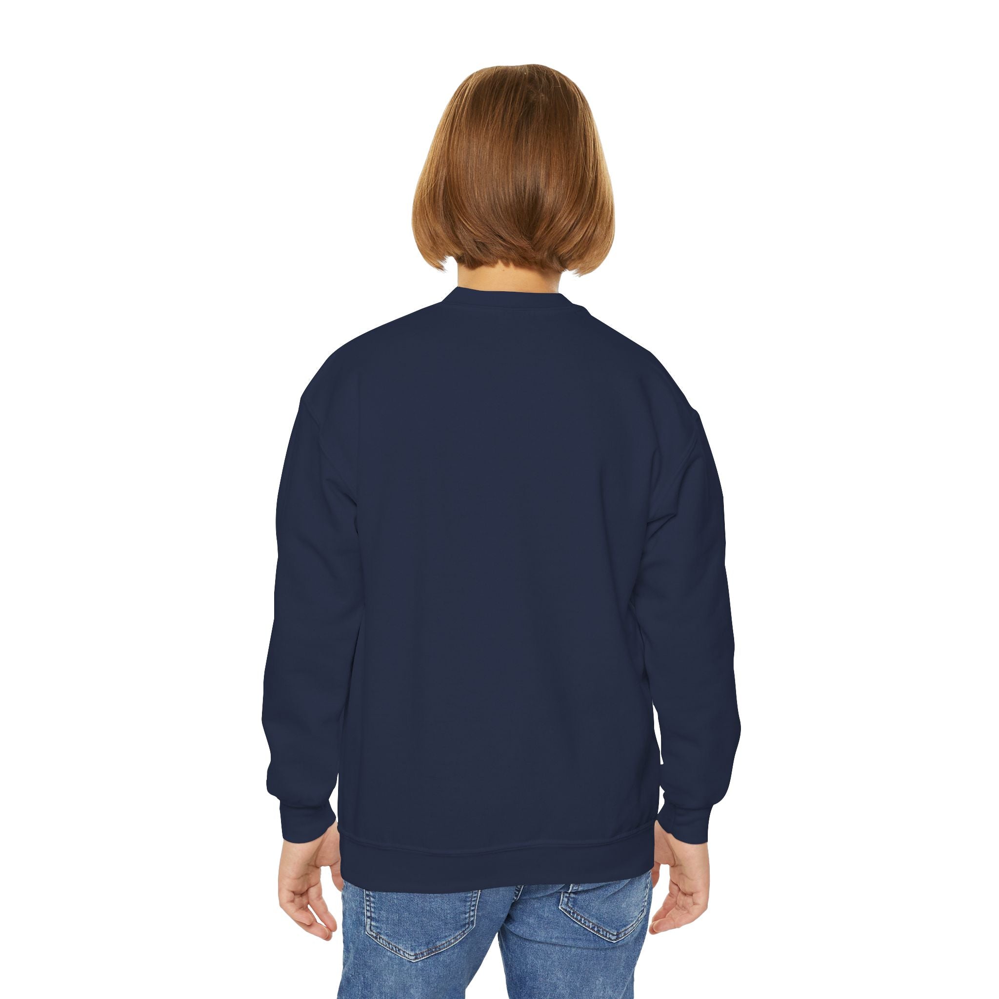 So Cute They Choose It First — Kids Sweatshirt with Twin Dog Illustration
