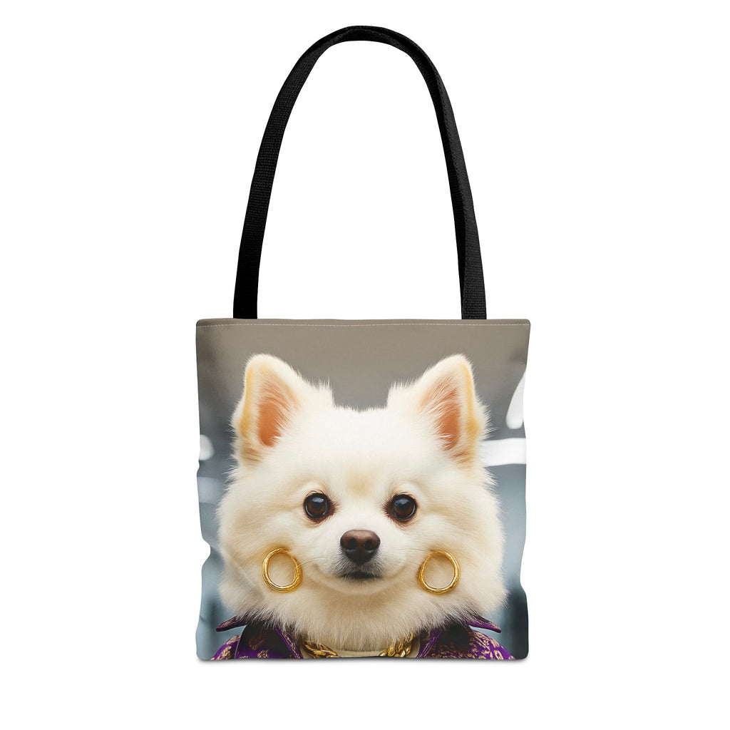 Luxury Royal Dog Tote Bag – Quiet Joy Style
