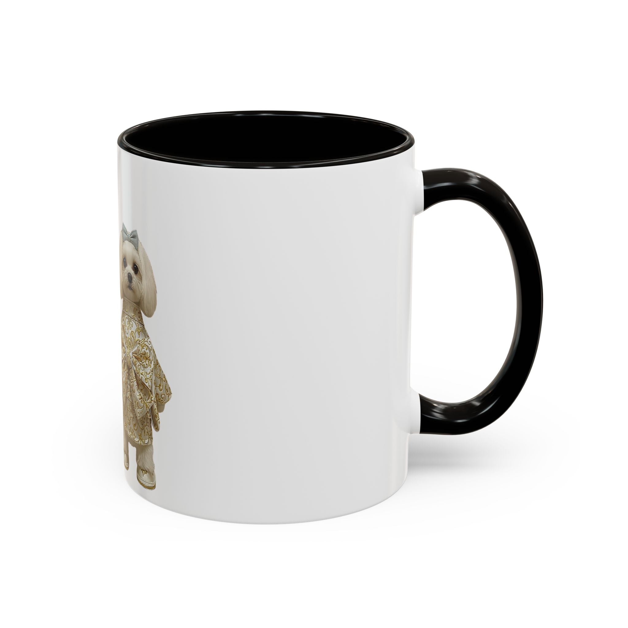 Fashionable Dogs Ceramic Mug — Stylish Designer-Dressed Dogs (11oz & 15oz)