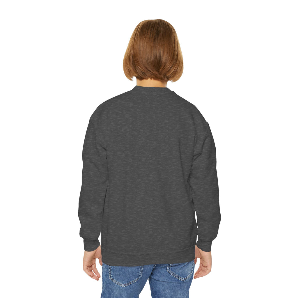 So Cute They Choose It First — Kids Sweatshirt with Twin Dog Illustration