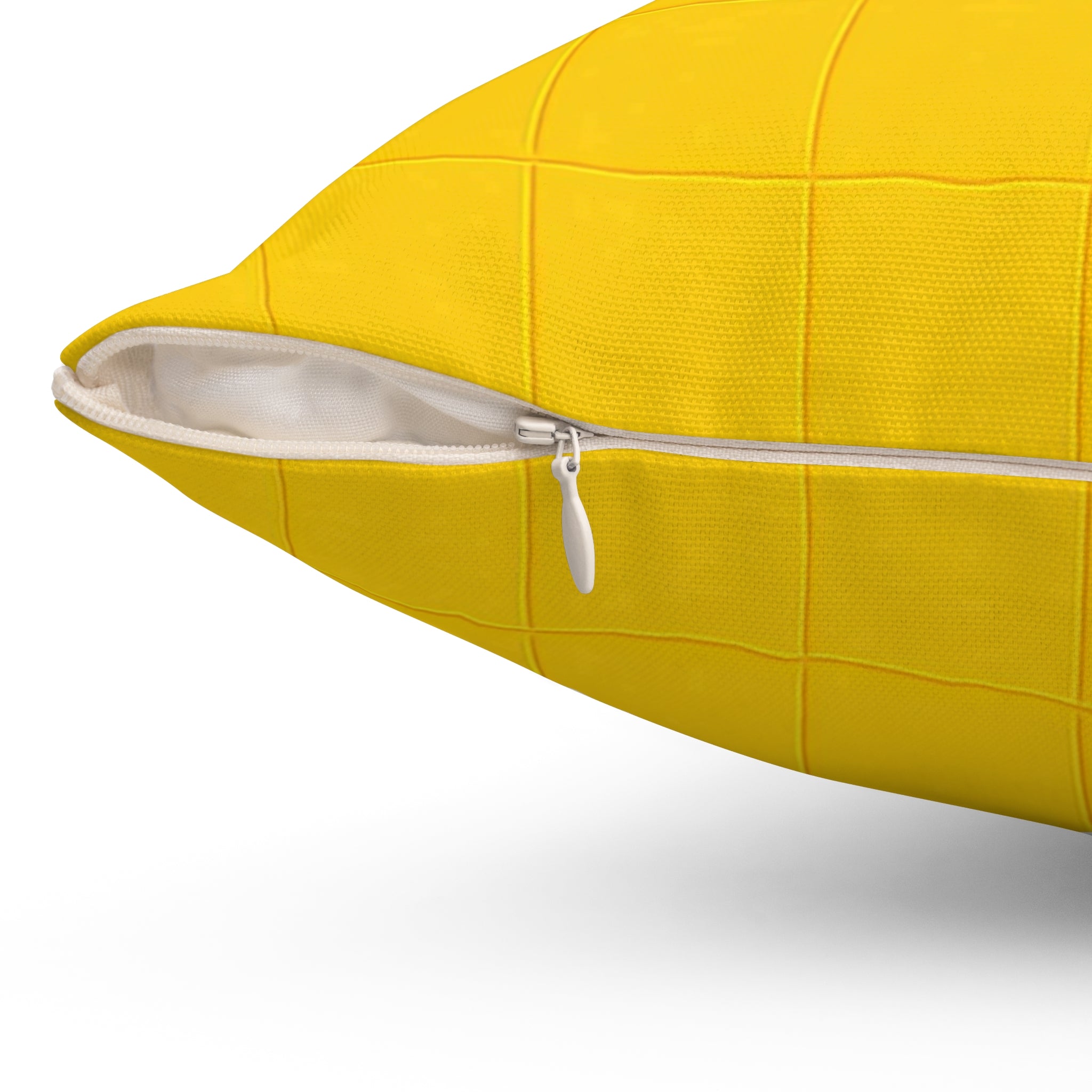 Yellow Gem Stripe Cushion – Luxury Accent Pillow for Modern Interiors