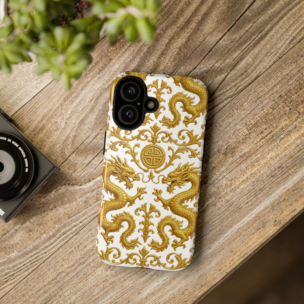 Golden Dragon Phone Case – Symbol of Power, Protection & Luck
