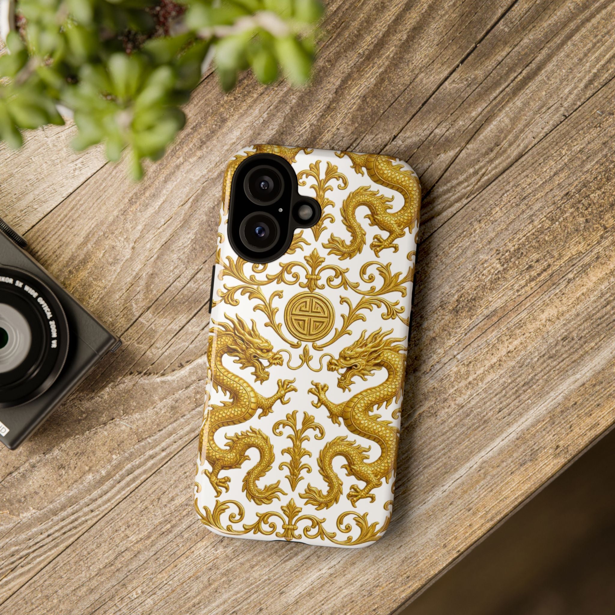 Golden Dragon Phone Case – Symbol of Power, Protection & Luck