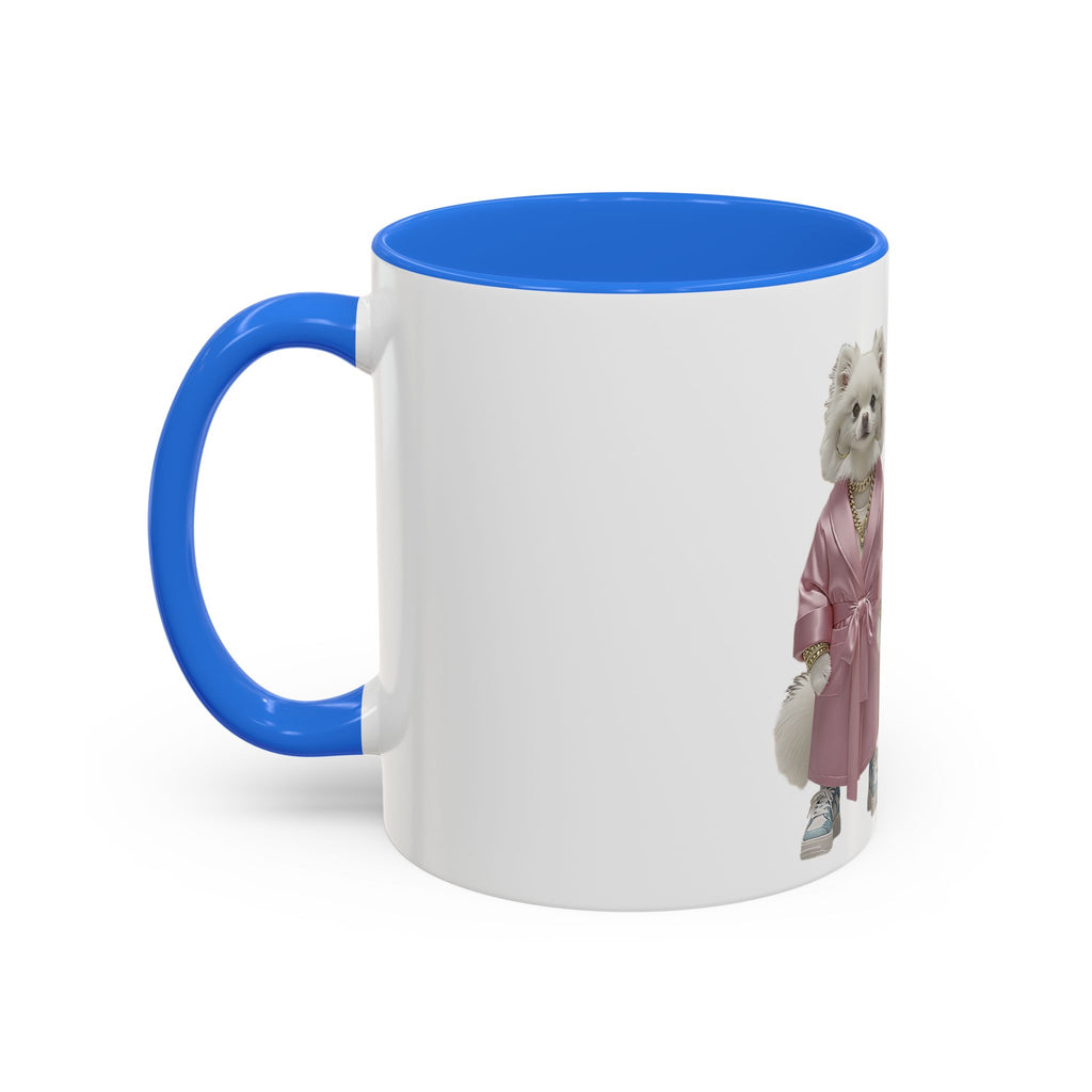 Fashionable Dogs Ceramic Mug — Stylish Designer-Dressed Dogs (11oz & 15oz)