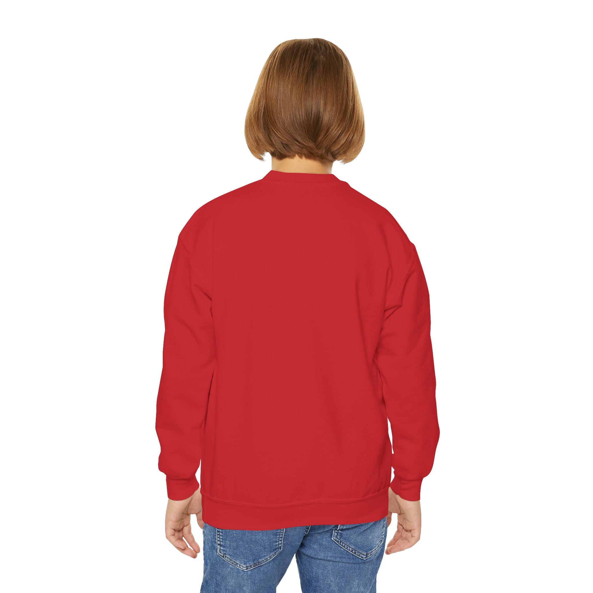So Cute They Choose It First — Kids Sweatshirt with Twin Dog Illustration