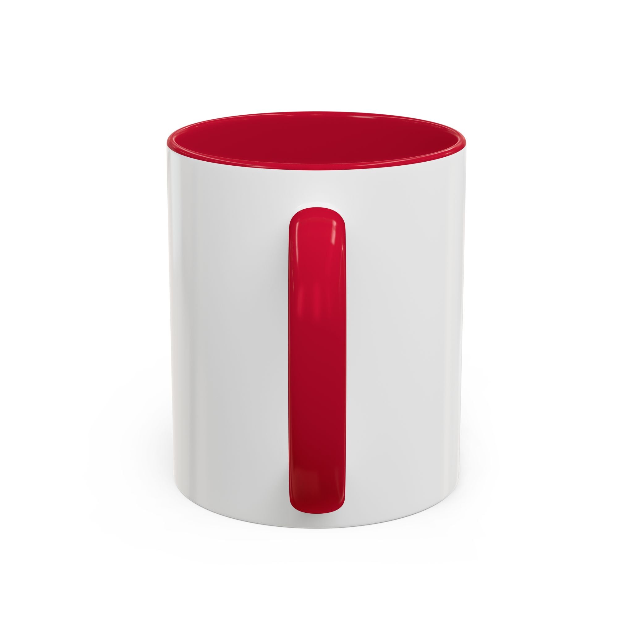 Regal Pup Love Mug – Elegant Gold Ribbon Edition
