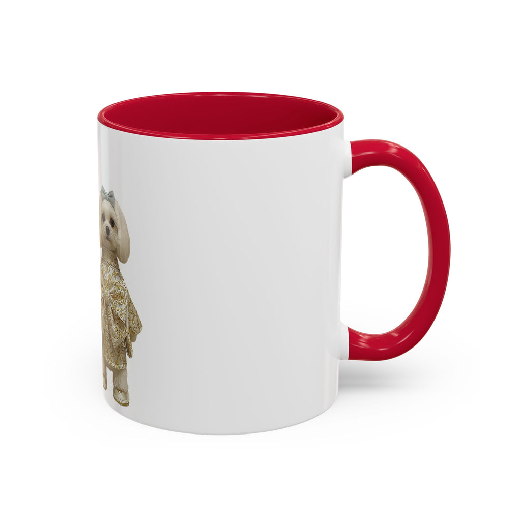 Fashionable Dogs Ceramic Mug — Stylish Designer-Dressed Dogs (11oz & 15oz)