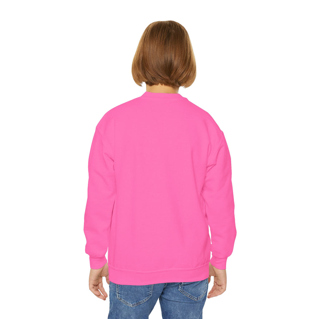 So Cute They Choose It First — Kids Sweatshirt with Twin Dog Illustration