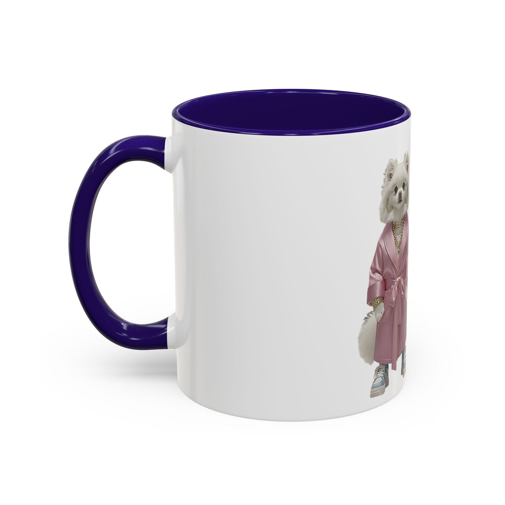 Fashionable Dogs Ceramic Mug — Stylish Designer-Dressed Dogs (11oz & 15oz)