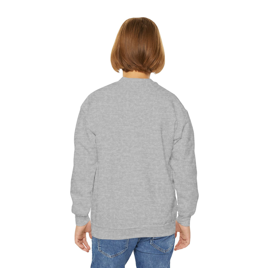 So Cute They Choose It First — Kids Sweatshirt with Twin Dog Illustration