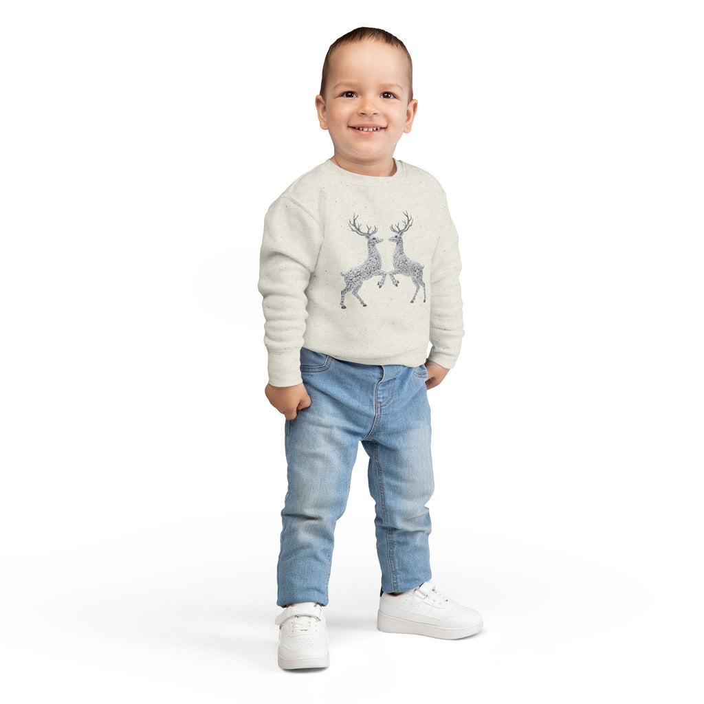 This Winter, Capture the Most Beautiful Moments — Twin Reindeer Sweatshirt Edition.