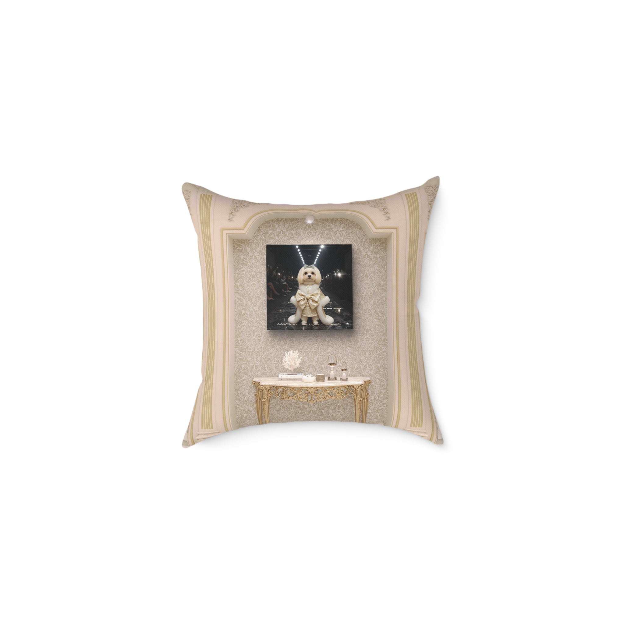 Luxury Dog Art Cushion