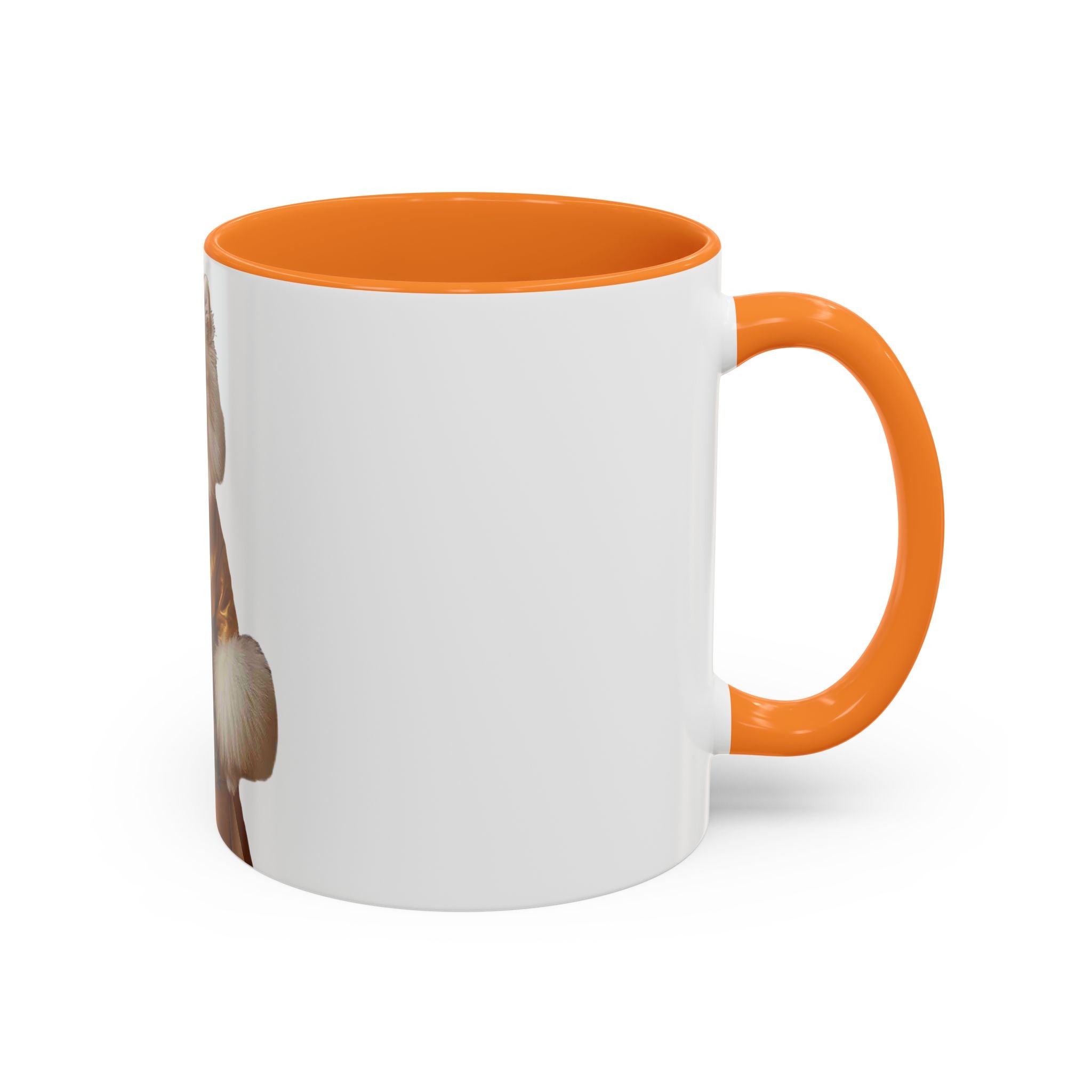 Pomeranian in Golden Robe Mug — Colorful 11oz & 15oz Ceramic Coffee Mug