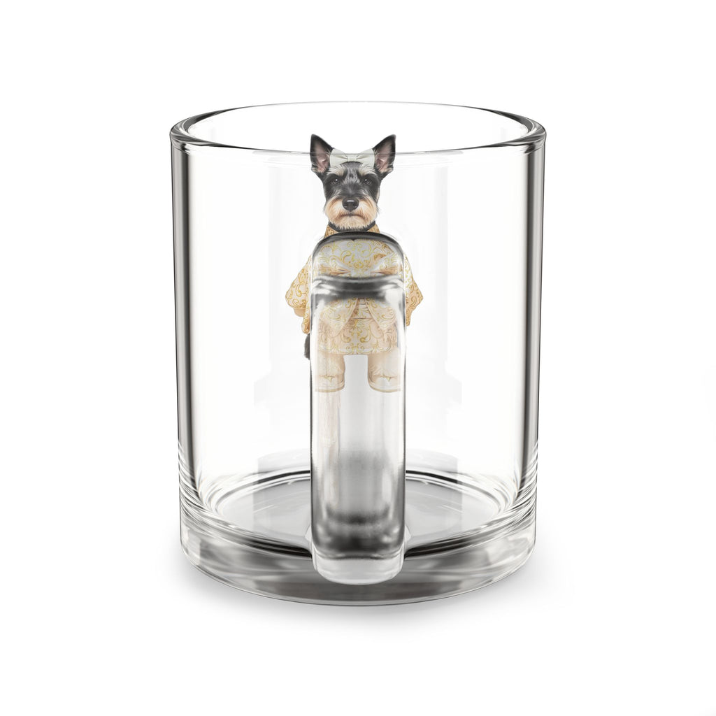 A Little Friend in Your Cup Transparent Glass Mug with an Adorable Pet Figure Inside