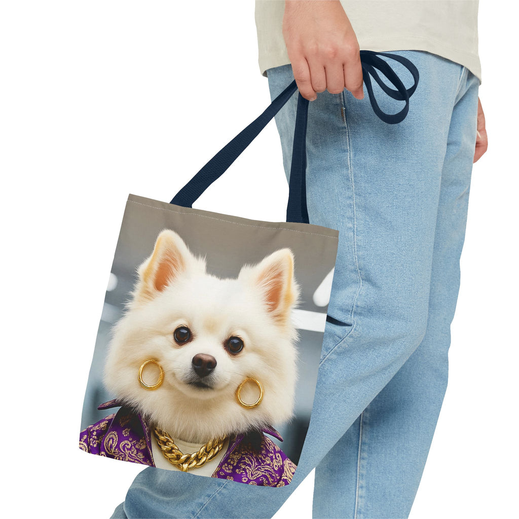 Luxury Royal Dog Tote Bag – Quiet Joy Style