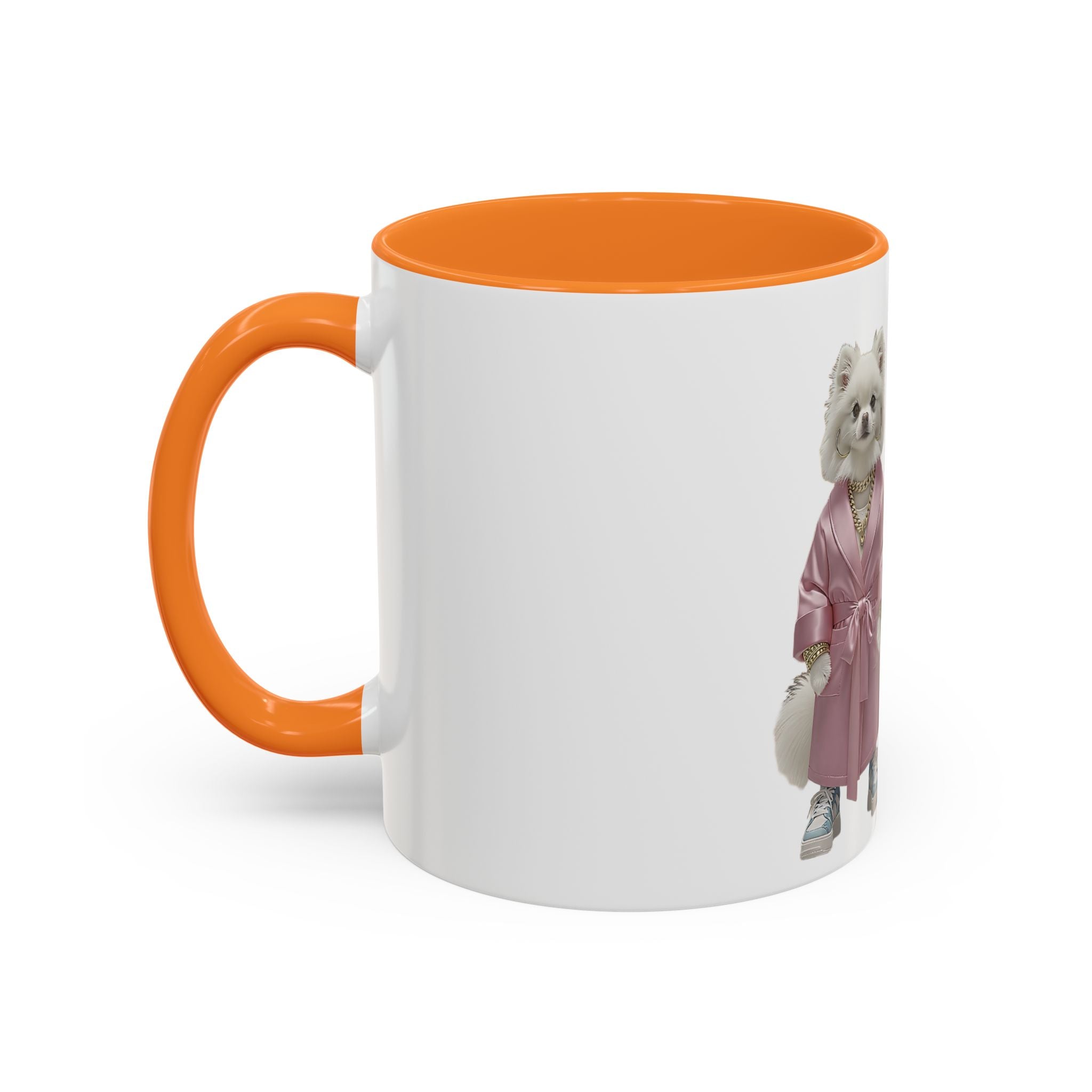 Fashionable Dogs Ceramic Mug — Stylish Designer-Dressed Dogs (11oz & 15oz)