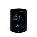 Midnight Guardian — Dark Art Dog Mug