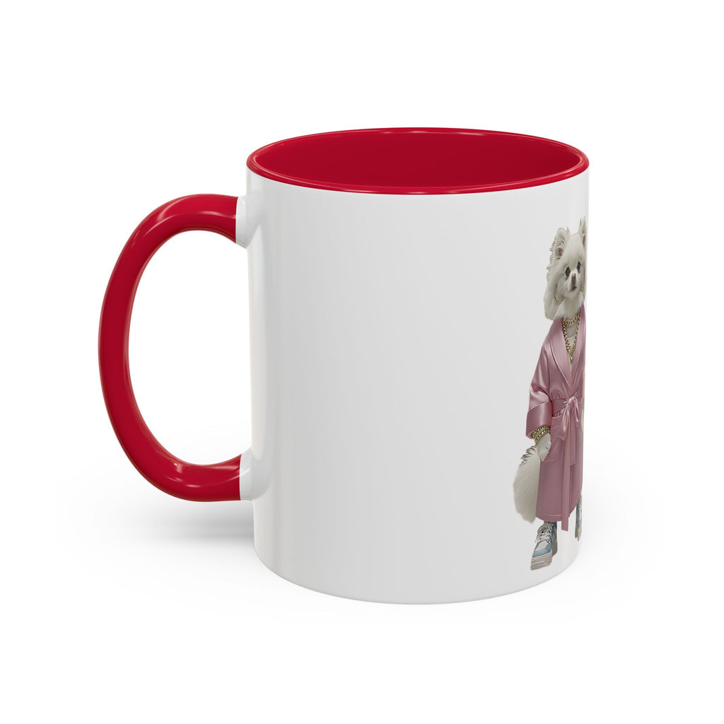 Fashionable Dogs Ceramic Mug — Stylish Designer-Dressed Dogs (11oz & 15oz)