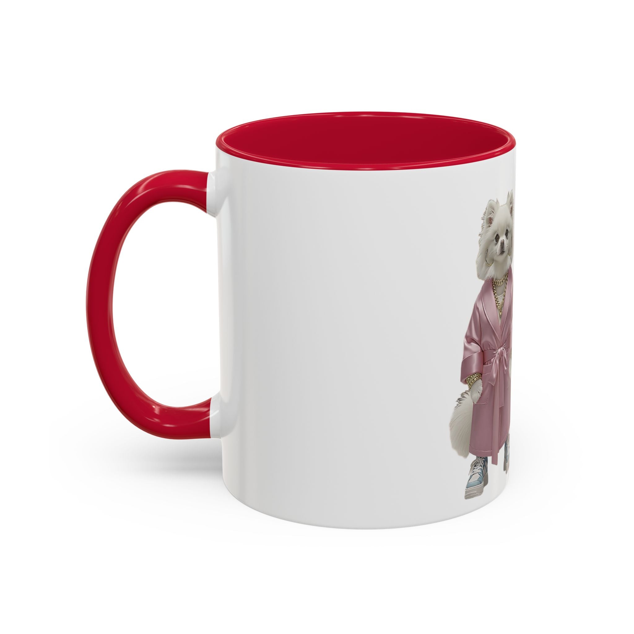 Fashionable Dogs Ceramic Mug — Stylish Designer-Dressed Dogs (11oz & 15oz)