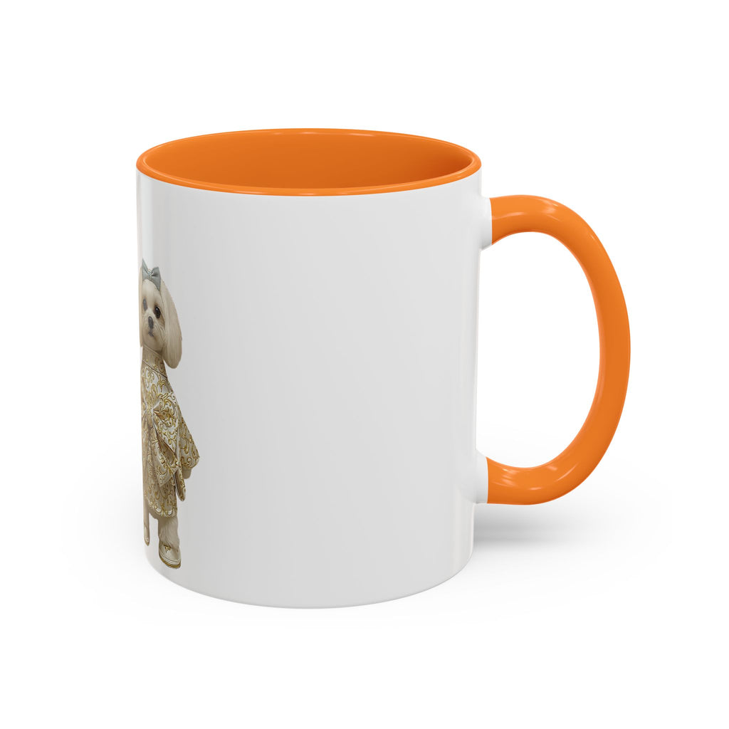 Fashionable Dogs Ceramic Mug — Stylish Designer-Dressed Dogs (11oz & 15oz)