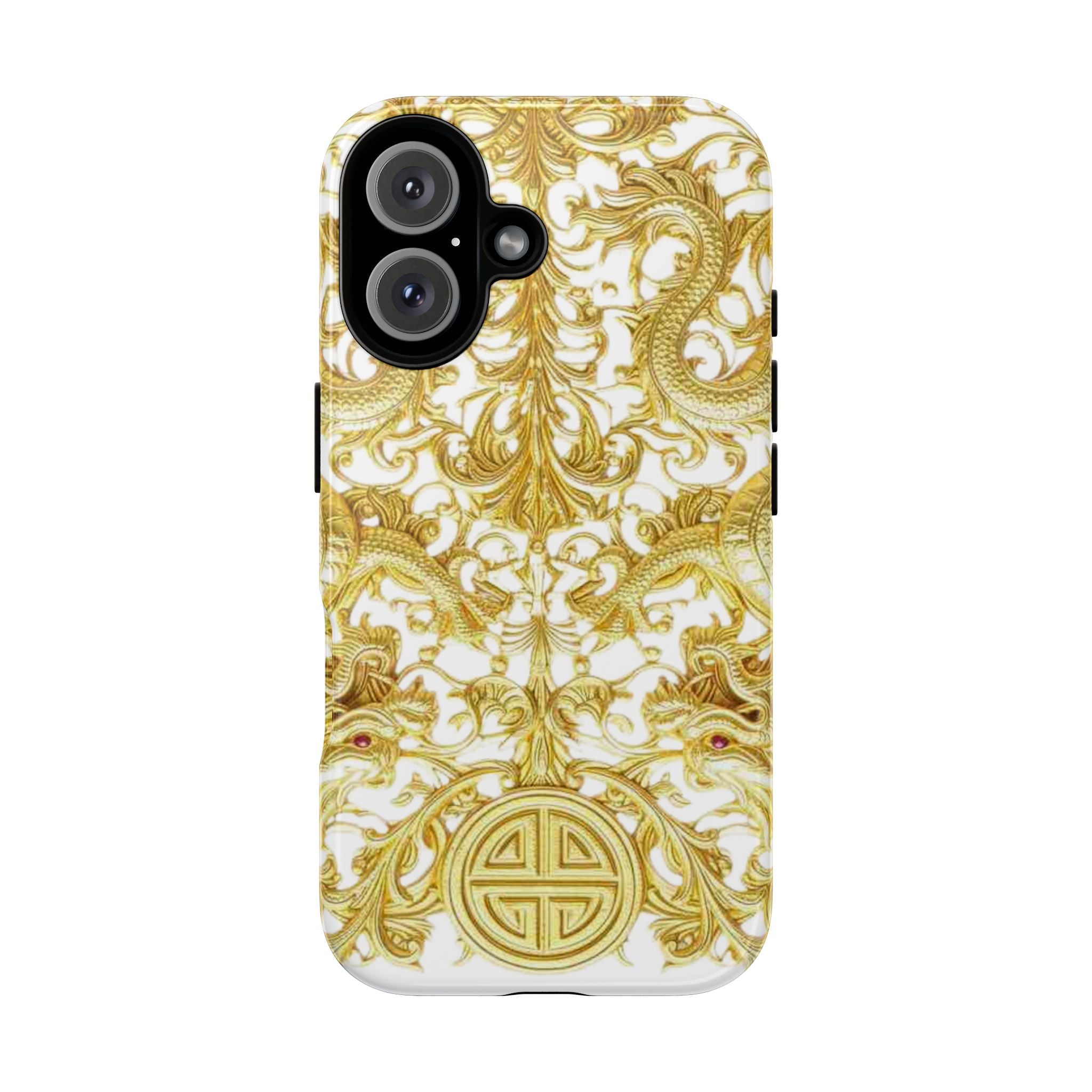 Gold Dragon Ornament Phone Case